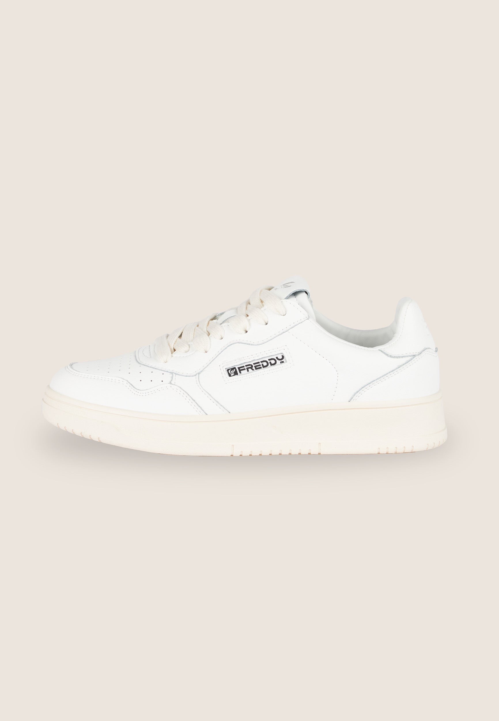 sneakers-donna-freddy-in-pelle-stile-basket-con-suola-gripwalk image 1