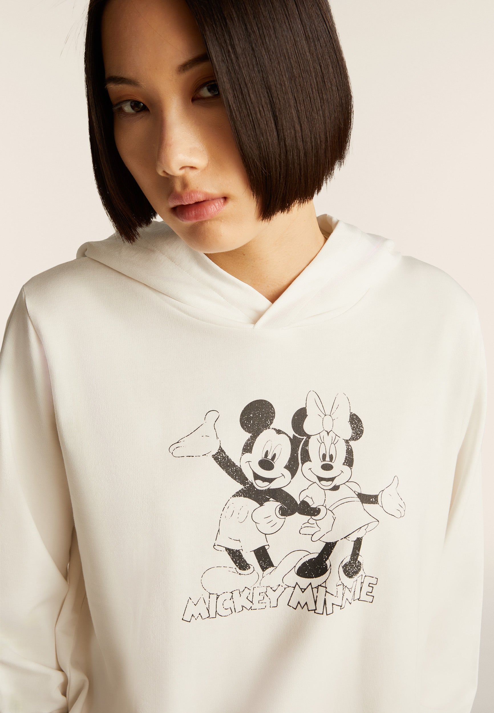 freddy-felpa-con-cappuccio-comfort-fit-mickey-minnie image 4