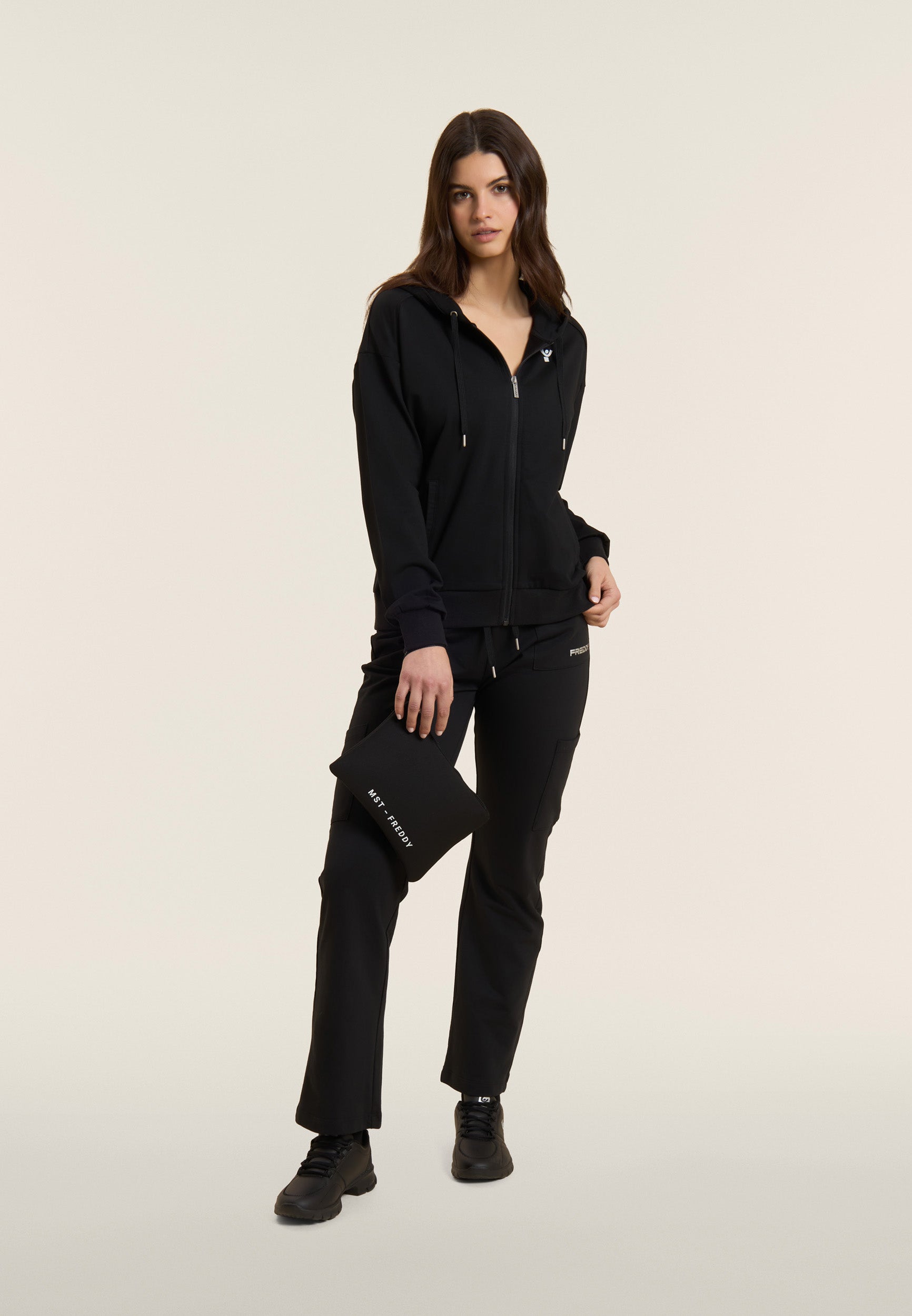 freddy-pantaloni-regular-gamba-dritta-con-tasche-e-coulisse image 5