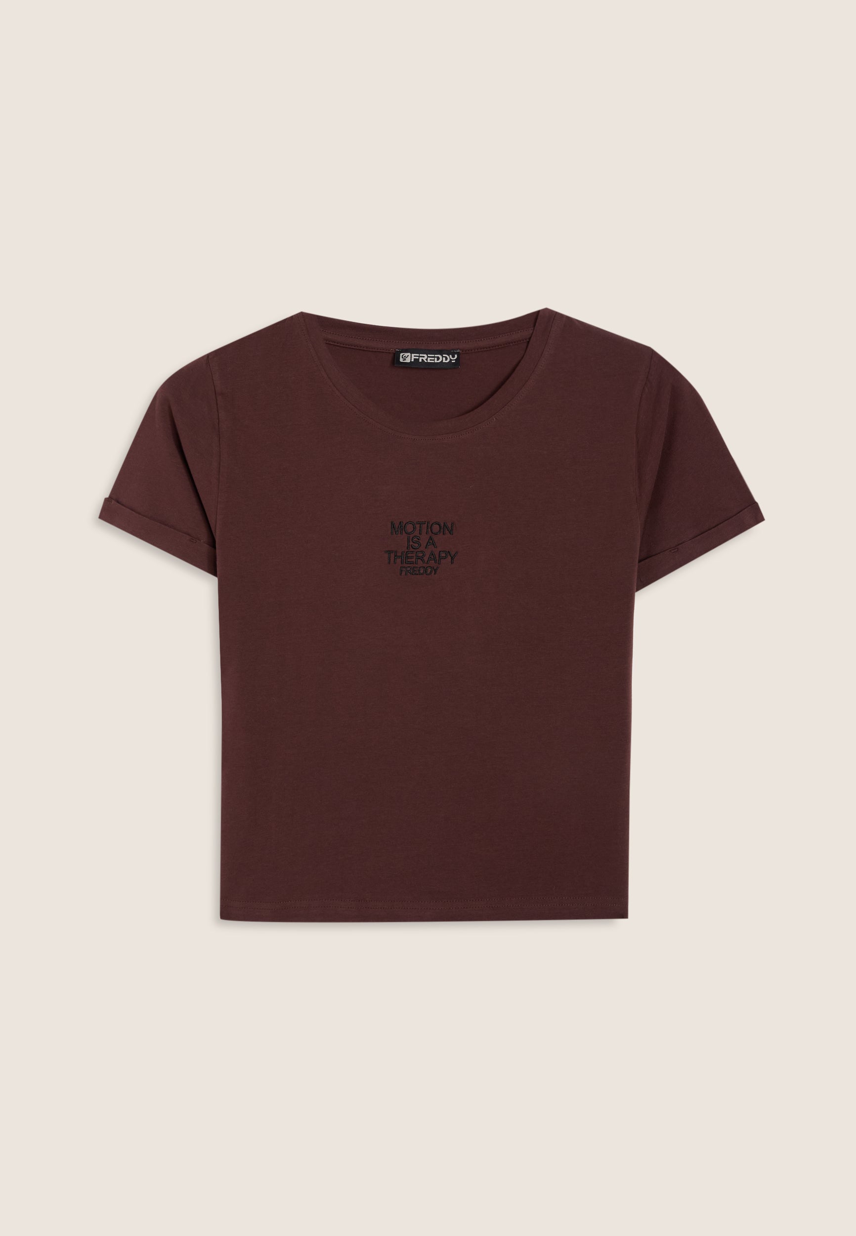 freddy-t-shirt-slim-donna-motion-is-a-therapy-jersey-stretch image 1