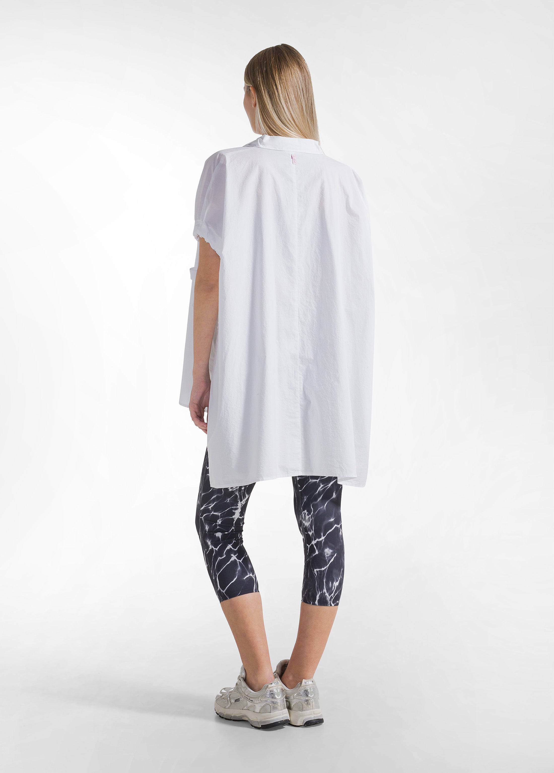 deha-d42710-camicia-oversize-in-popeline-parachute-bianco image 2