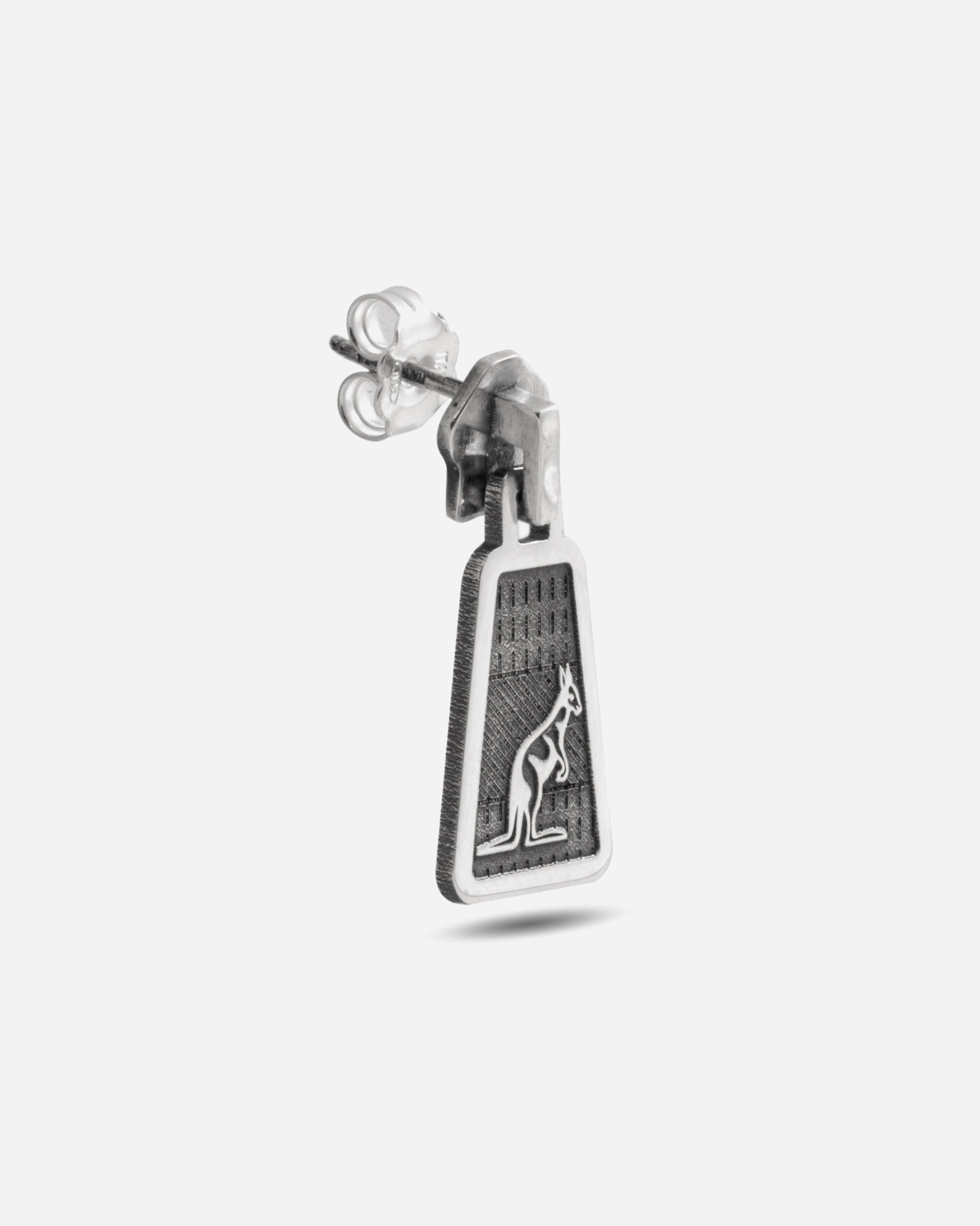 australian-puller-earring-orecchino-lobo-pendente-silver image 1