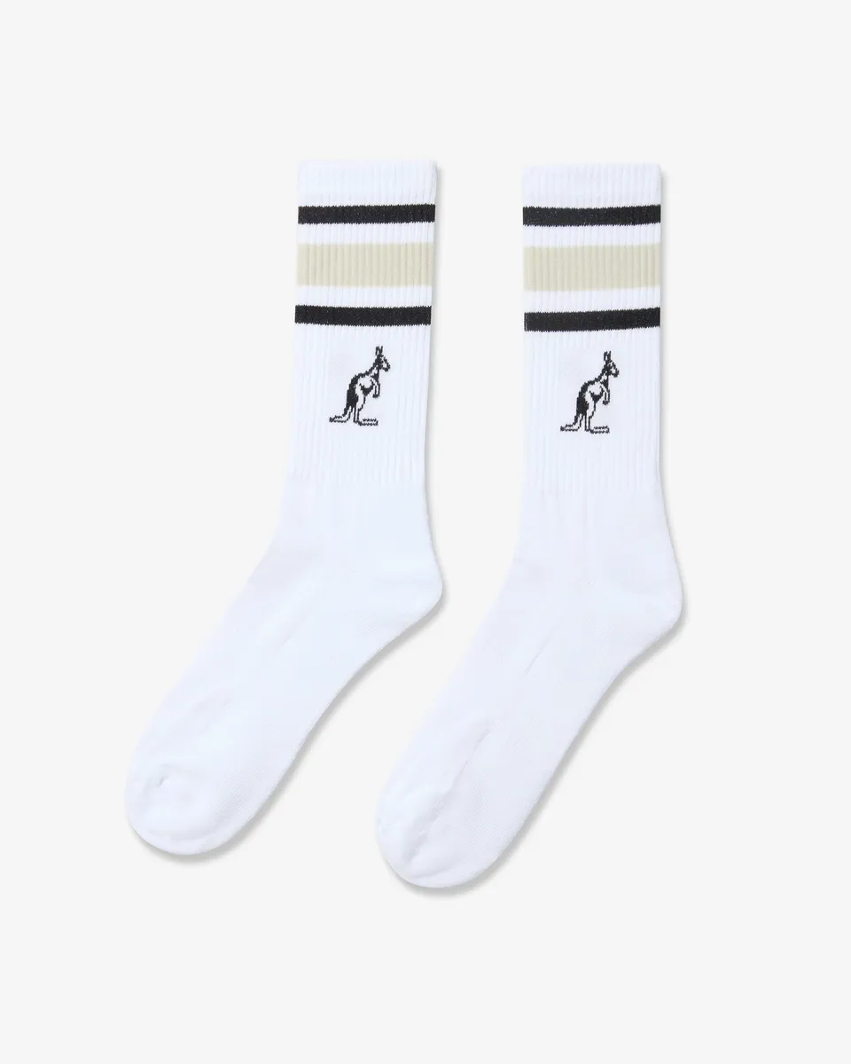 australian-stripes-socks-calze-cotone-con-righe-logo-ricamato image 1