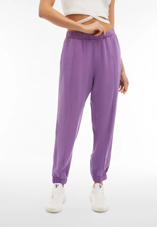freddy-pantaloni-donna-twill-lyocell-impuntura-centrale-comfort image 1