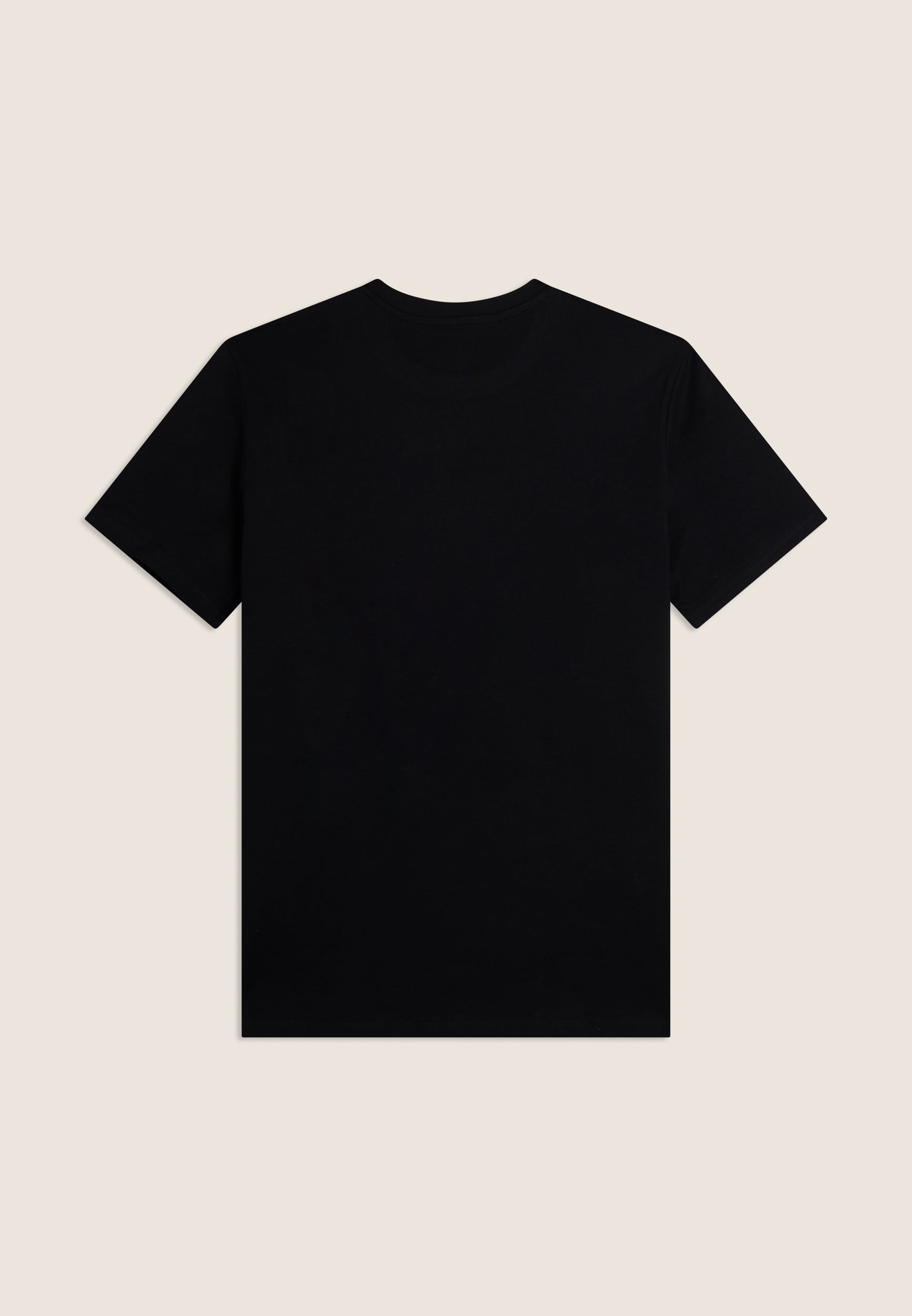 vis-by-freddy-t-shirt-uomo-girocollo-in-cotone-con-logo-oro image 2