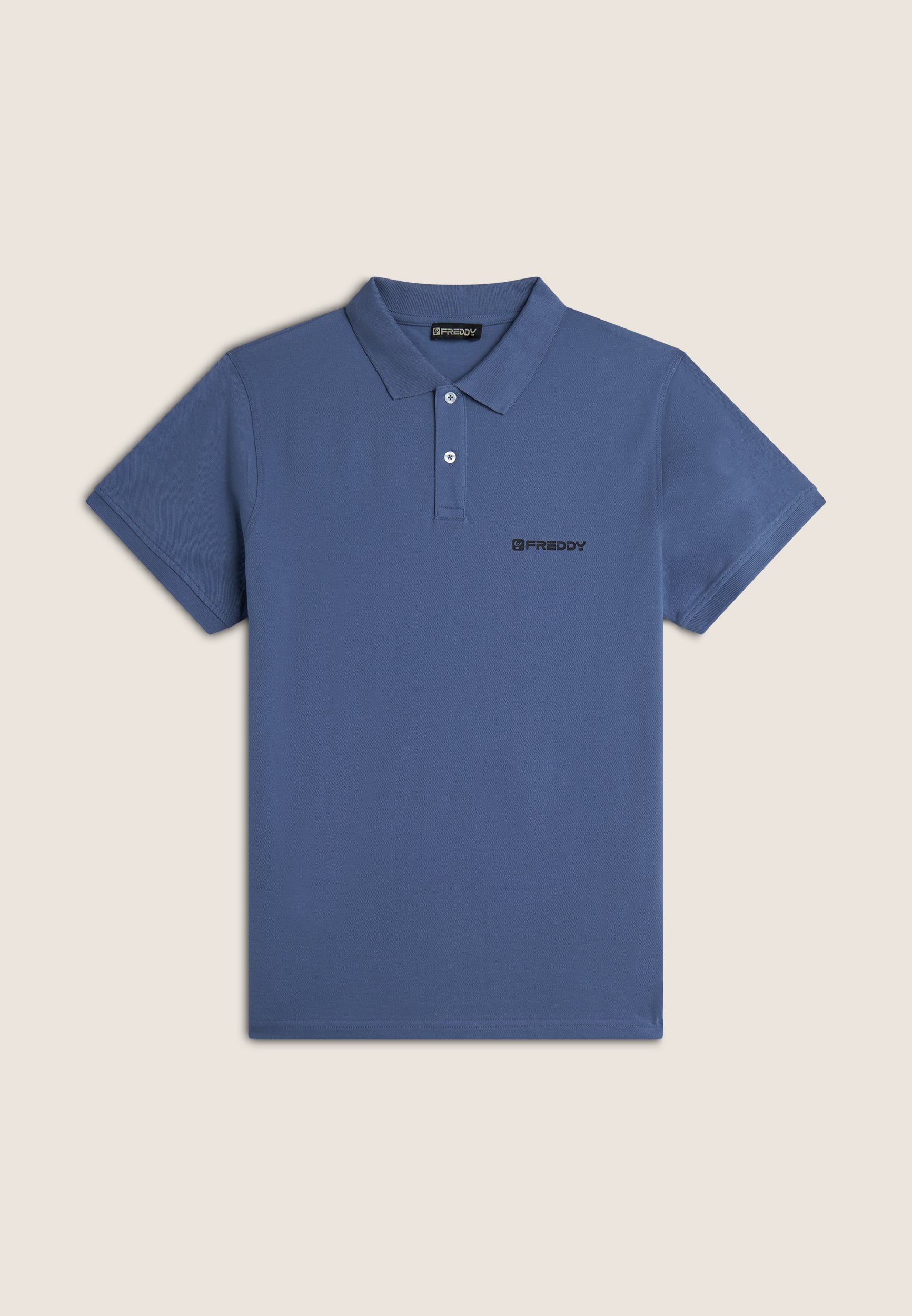 freddy-polo-manica-corta-uomo-in-cotone-100-design-essenziale image 4