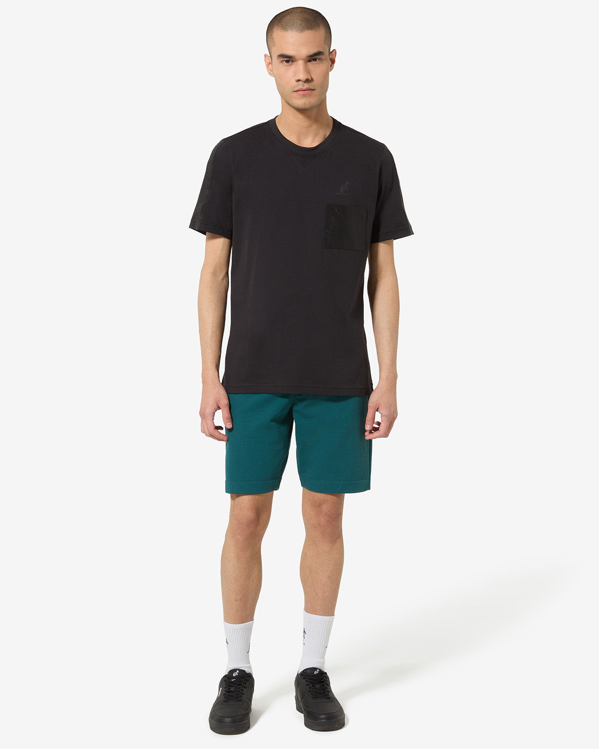 australian-club-short-sportswear-pantaloncino-in-piquet-alloro-made-in-italy image 2