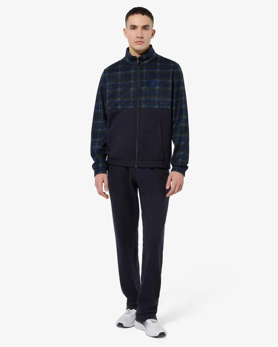 australian-check-tracksuit-tuta-completa-uomo-blu-navy image 1