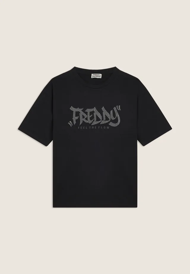 freddy-t-shirt-feel-the-flow-cotone-jersey-borchie image 1