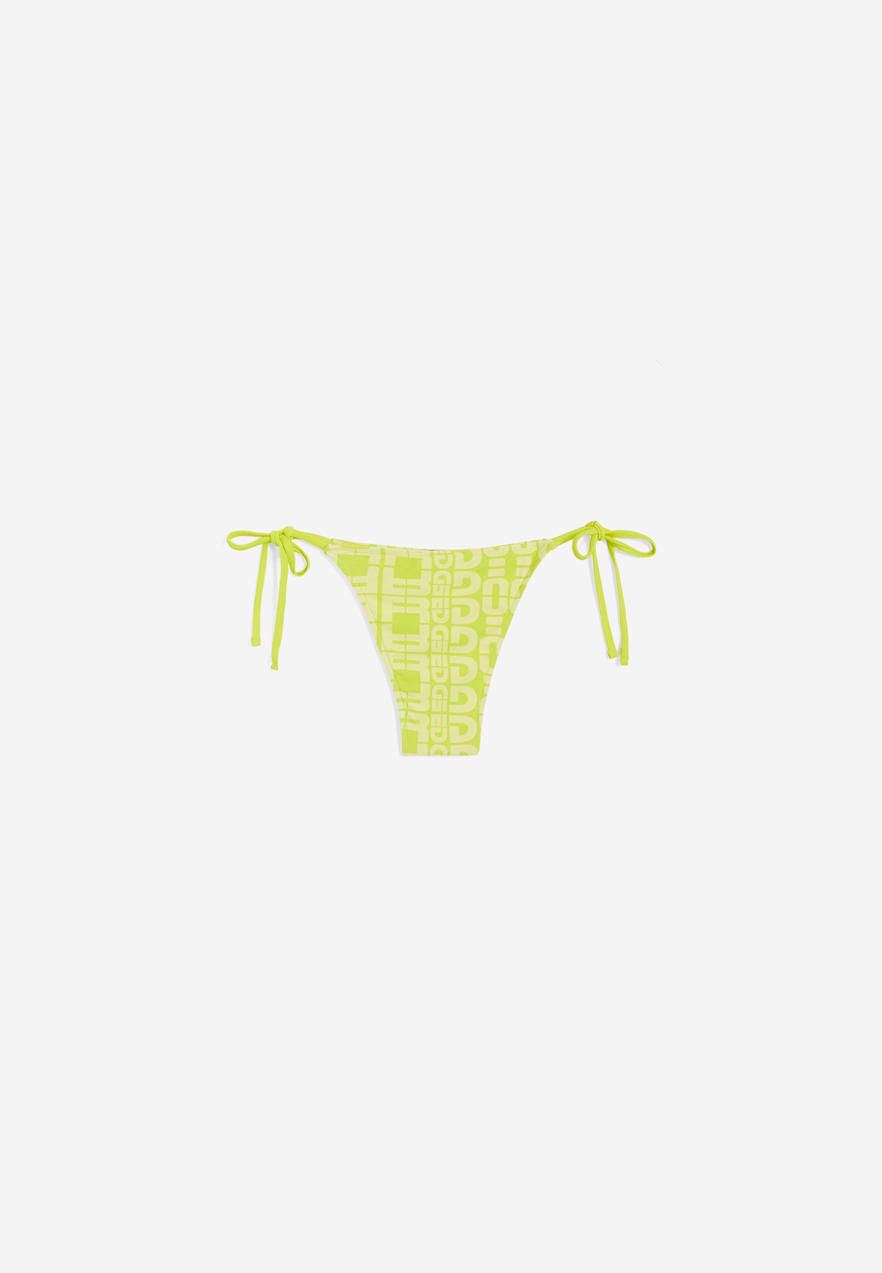 freddy-slip-bikini-donna-con-logo-all-over-e-laccetti-laterali image 4