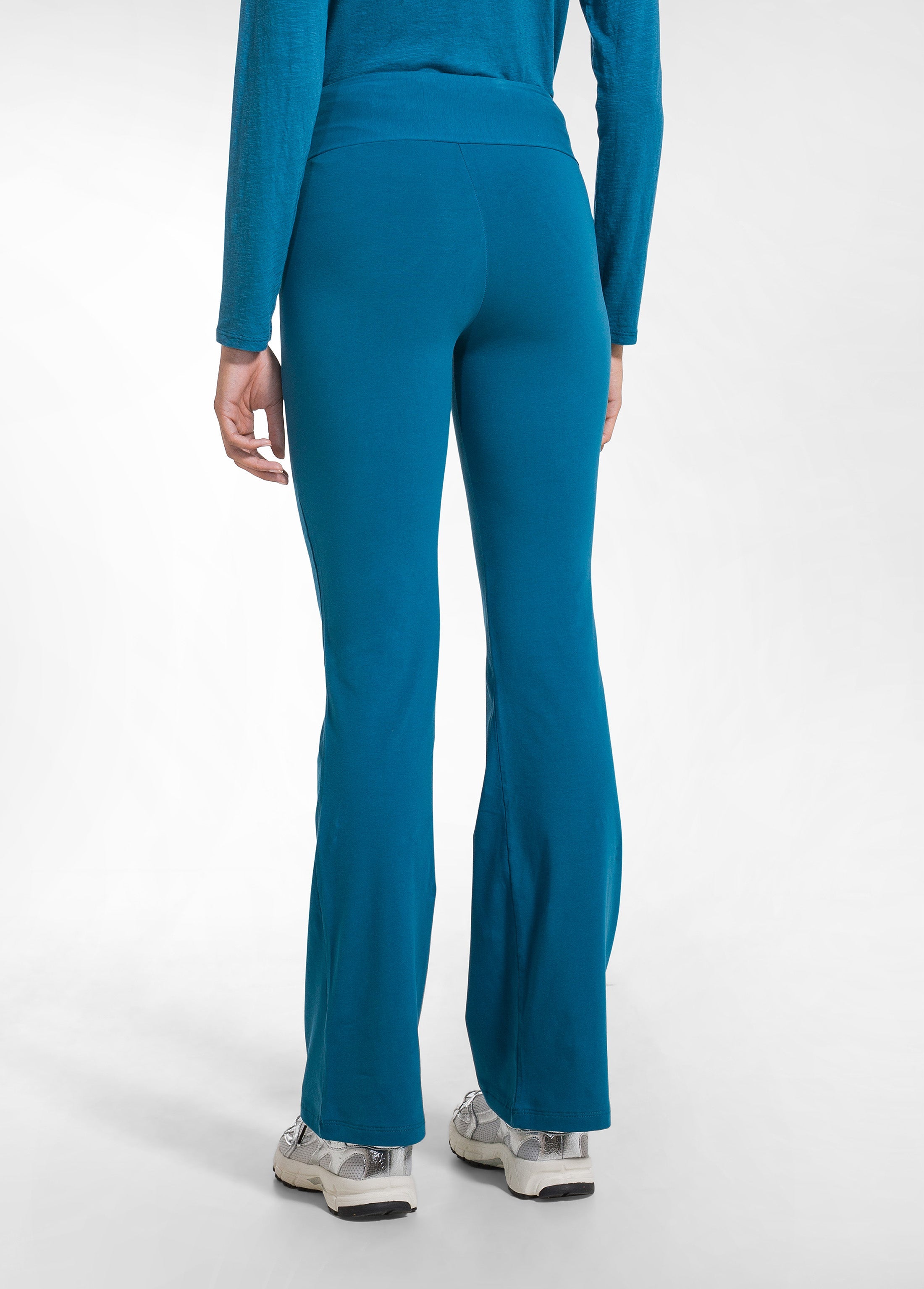 deha-panta-jazz-d42016-pantaloni-jazz-jersey-stretch-verde image 3