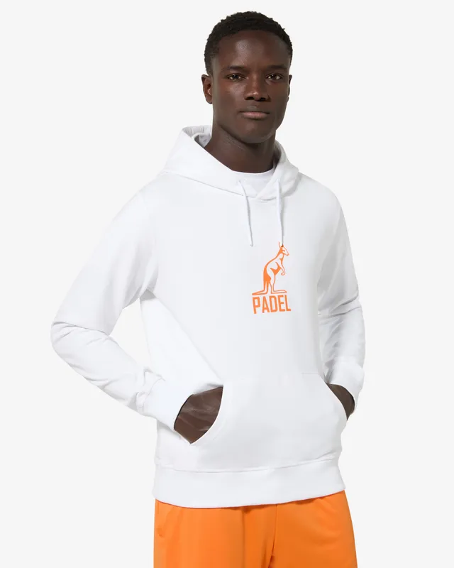 australian-padel-logo-hoodie-felpa-padel-cotone-bianco image 1