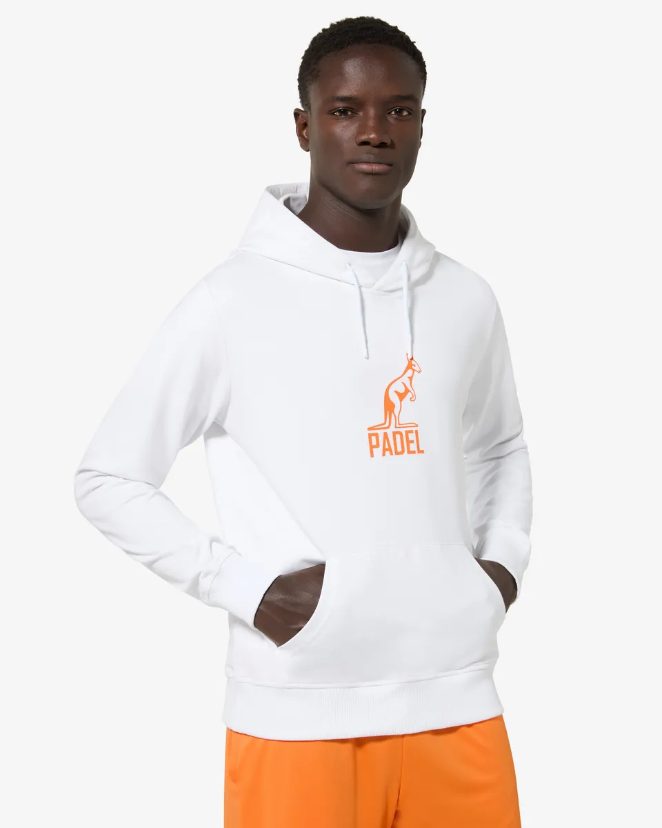australian-padel-logo-hoodie-felpa-padel-cotone-bianco image 1