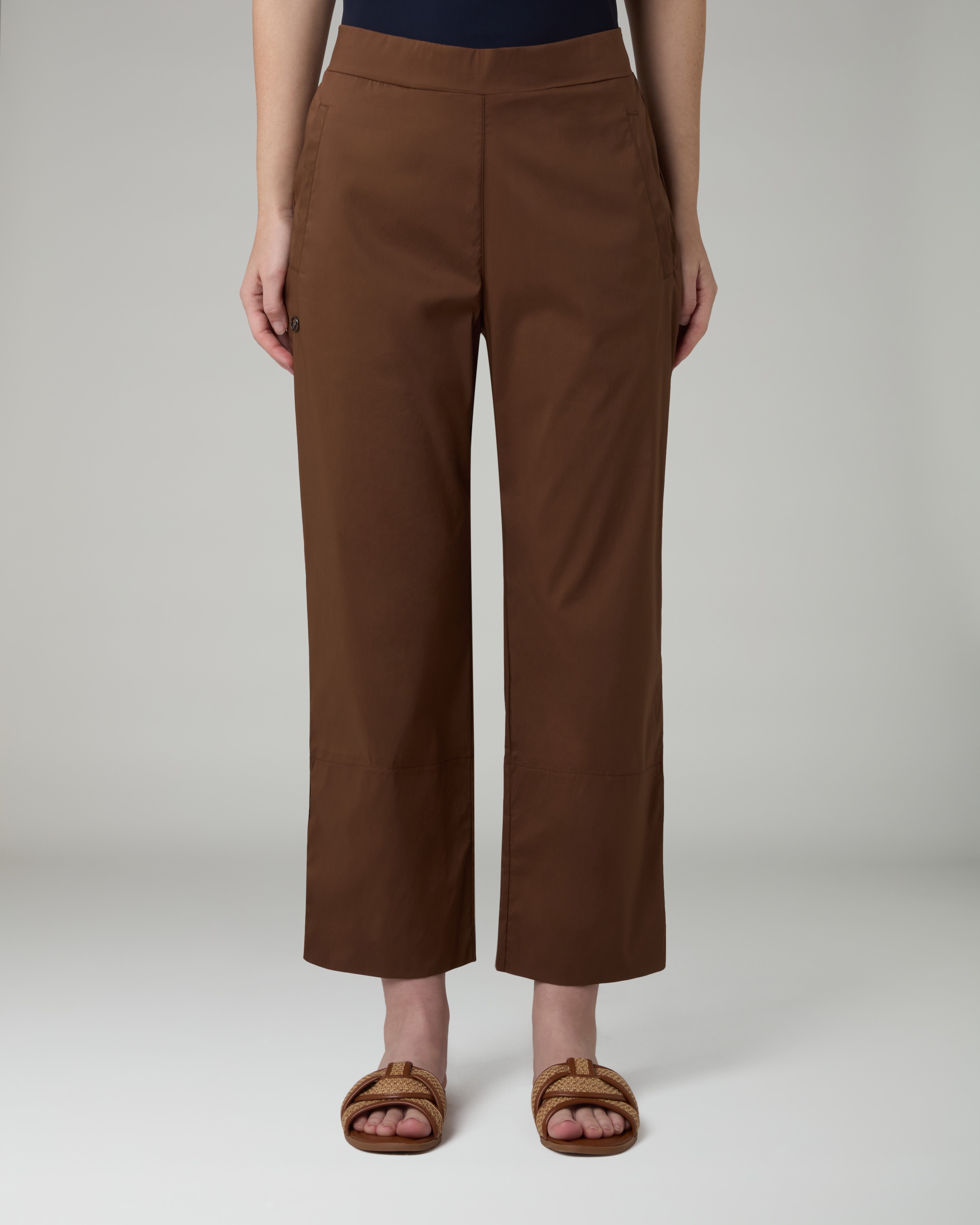 australian-fresh-cotton-trousers-pantalone-cotone-e-nylon-cannella image 1