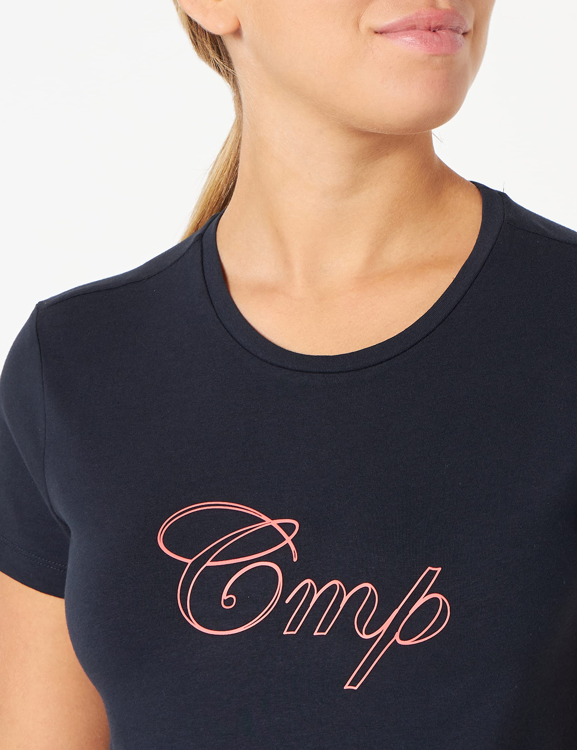cmp-stretch-jersey-t-shirt-donna-maglietta-maniche-corte-cotone image 3