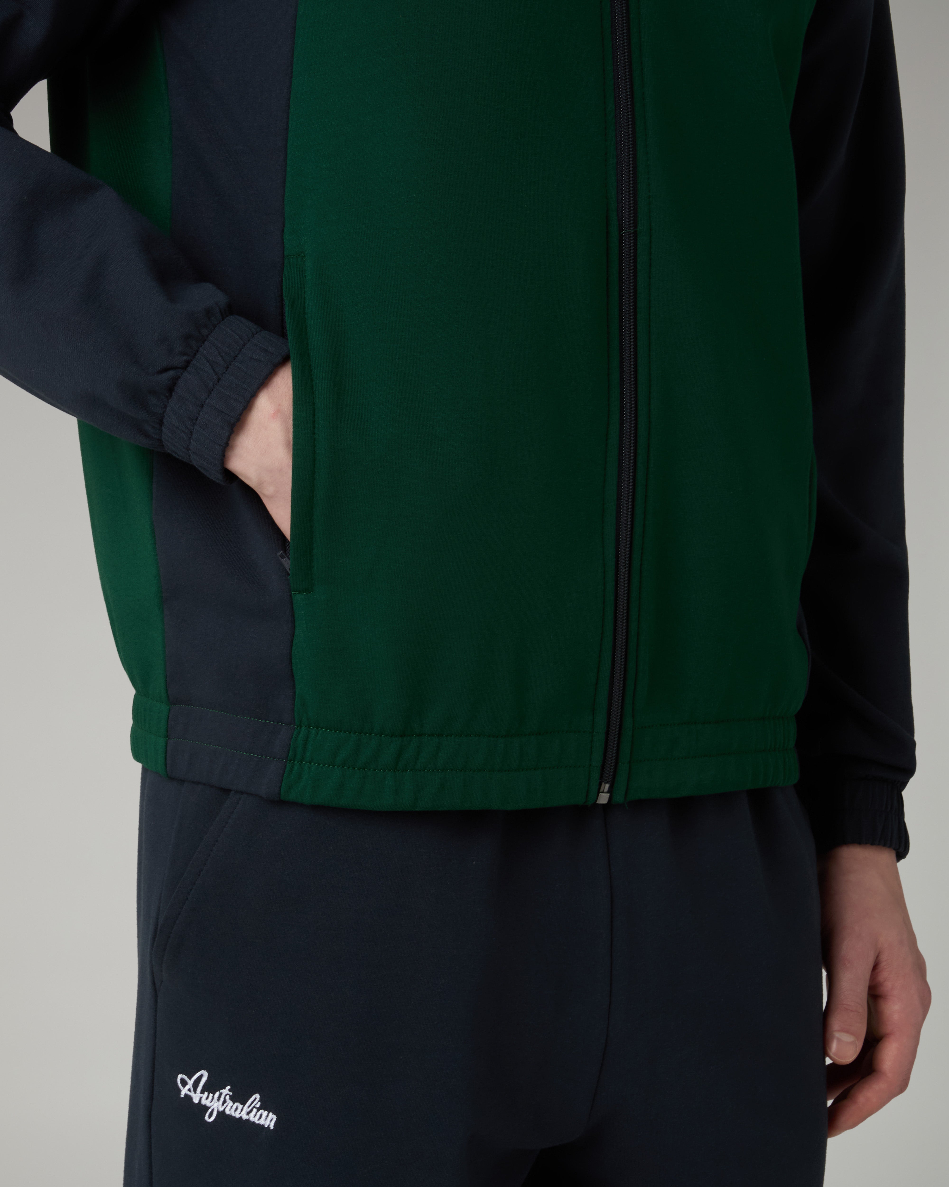 australian-theory-tracksuit-tuta-completa-felpa-full-zip-made-in-italy image 5