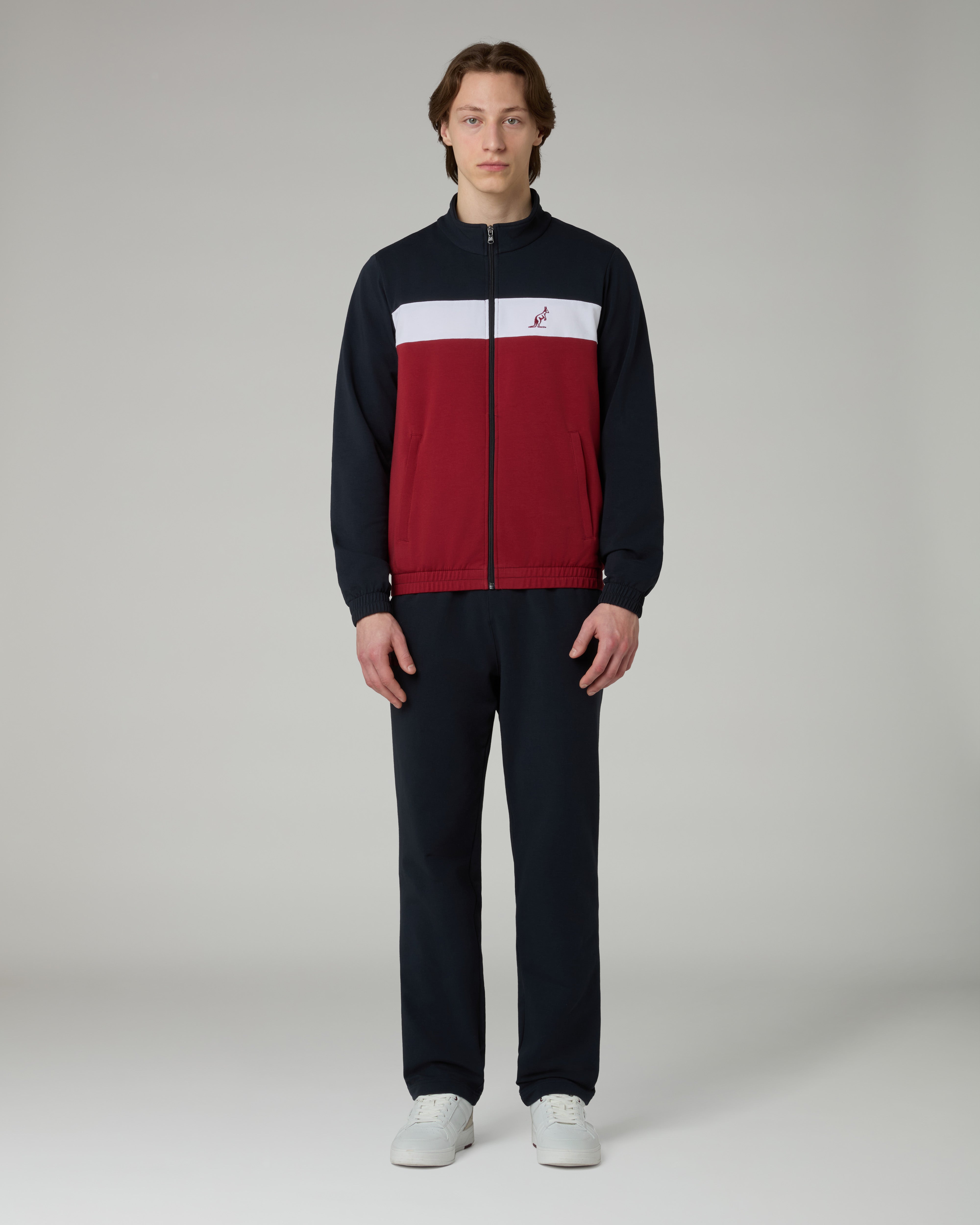 australian-heritage-tracksuit-tuta-in-felpa-bordeaux-made-in-italy image 1