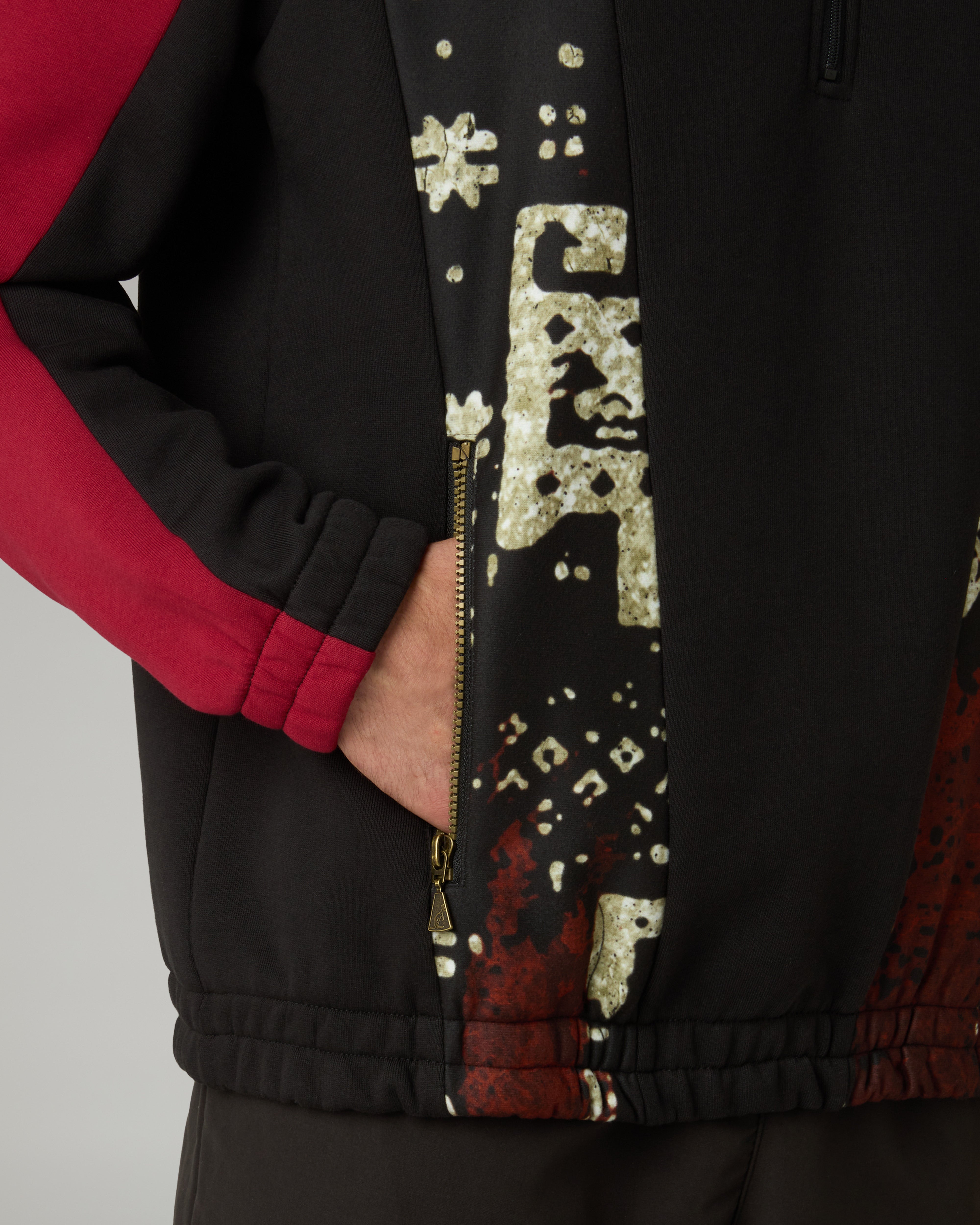 australian-arak-felpa-half-zip-mezza-zip-heritage image 6