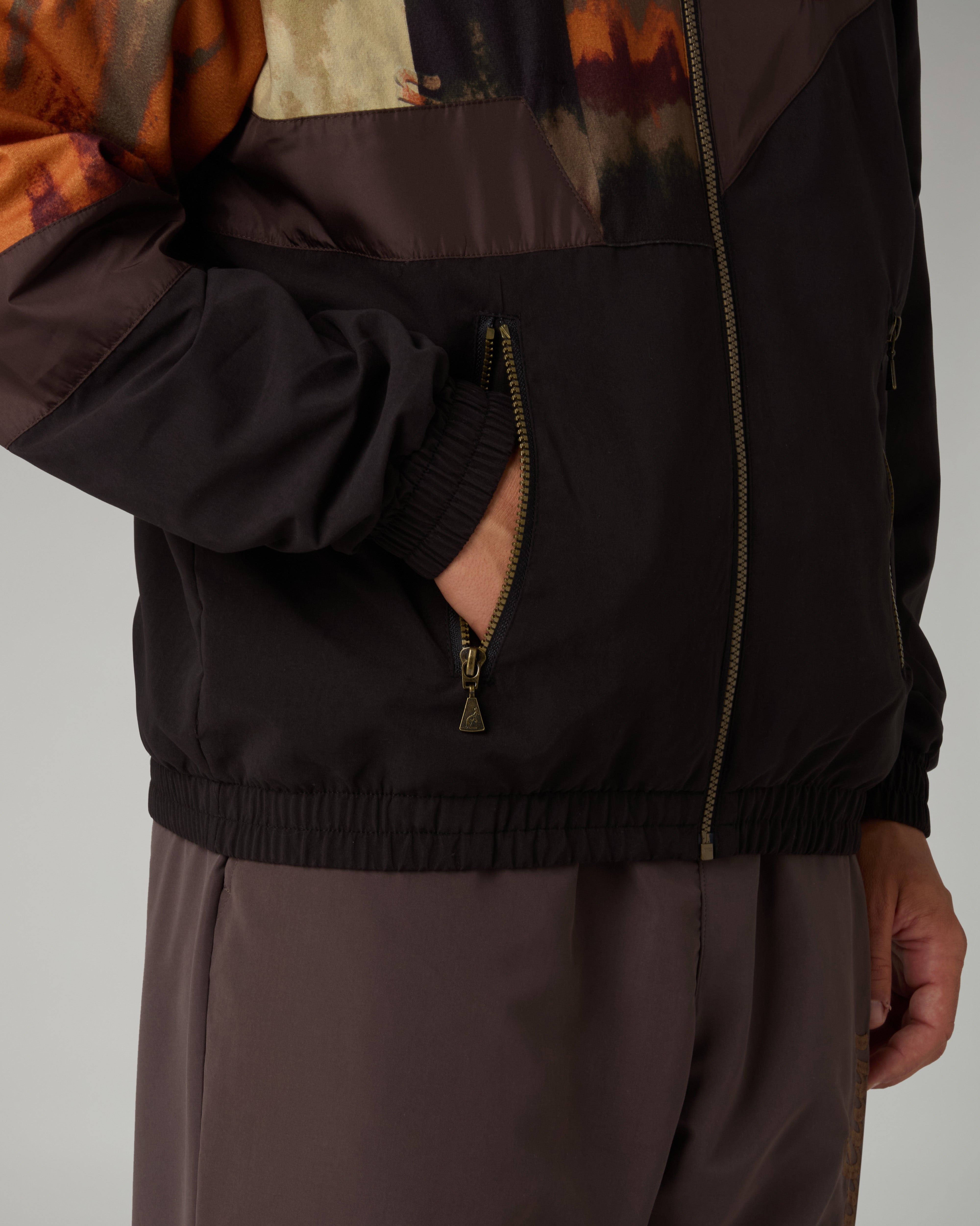australian-bujad-panel-track-jacket-giacca-tuta-nero-old-style-1991 image 5
