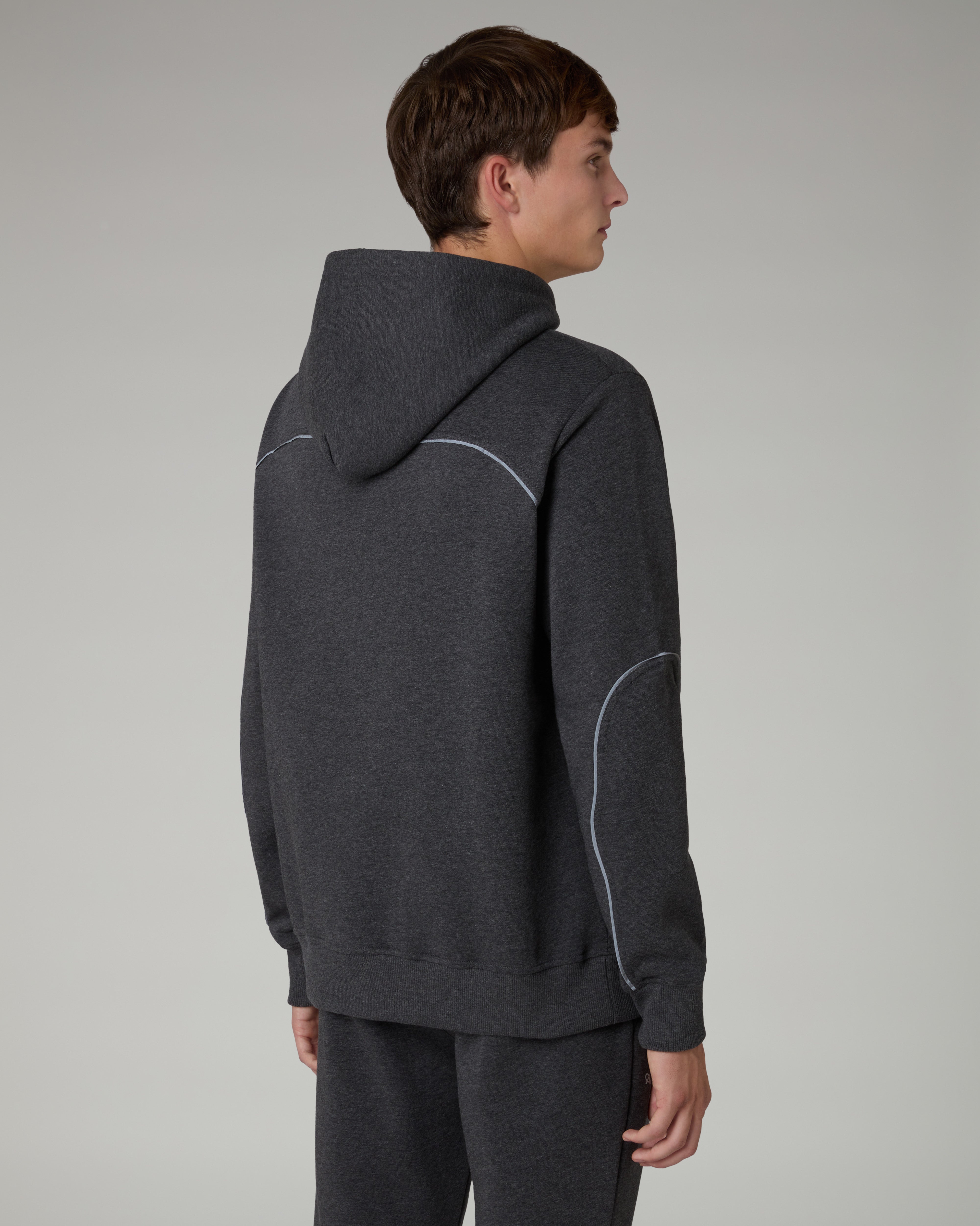 australian-nocturna-hoodie-felpa-cappuccio-antracite-melange image 3