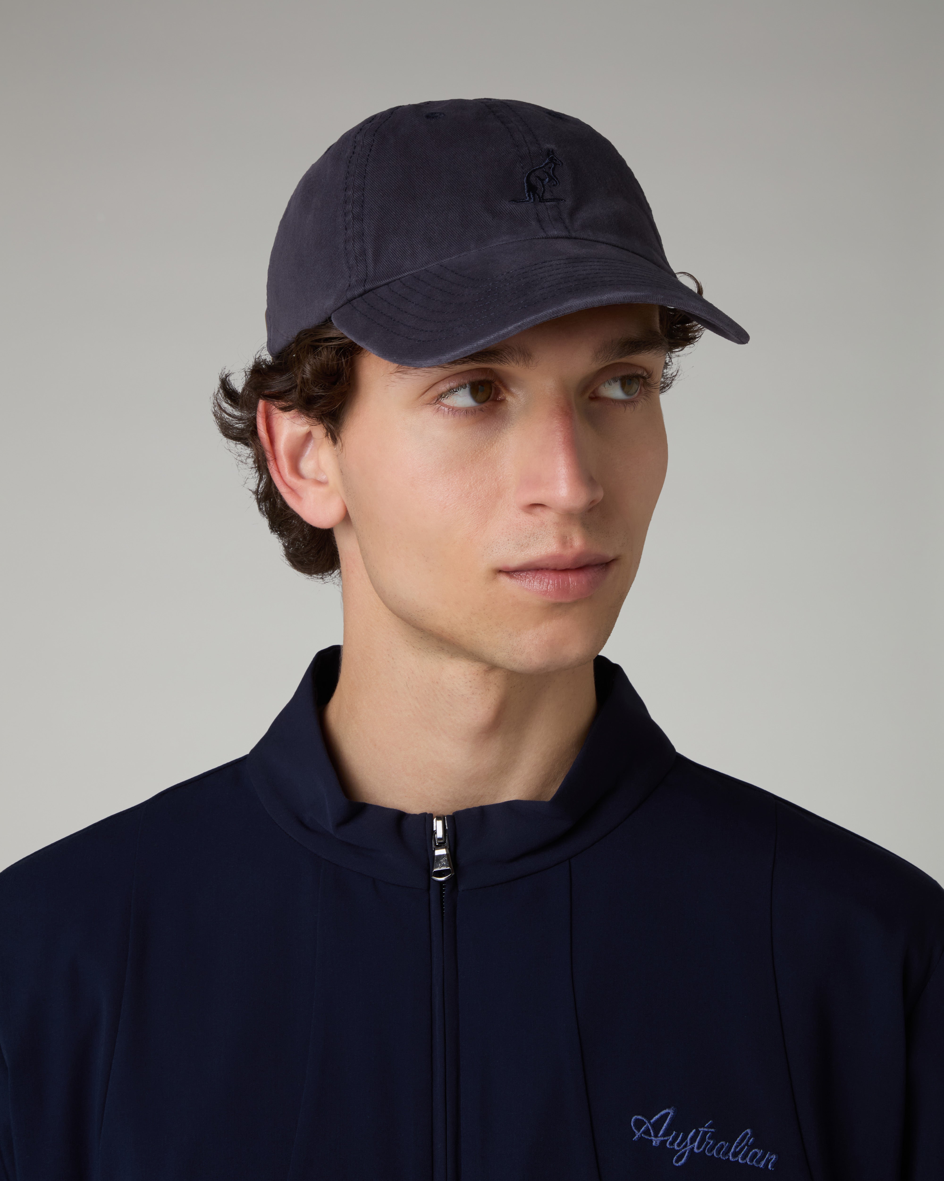 australian-washed-cotton-cap-swxca0012-cappellino-blue-eclipse-washed image 3