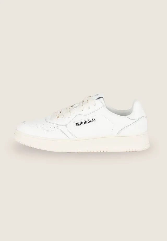 sneakers-donna-freddy-in-pelle-stile-basket-con-suola-gripwalk image 1