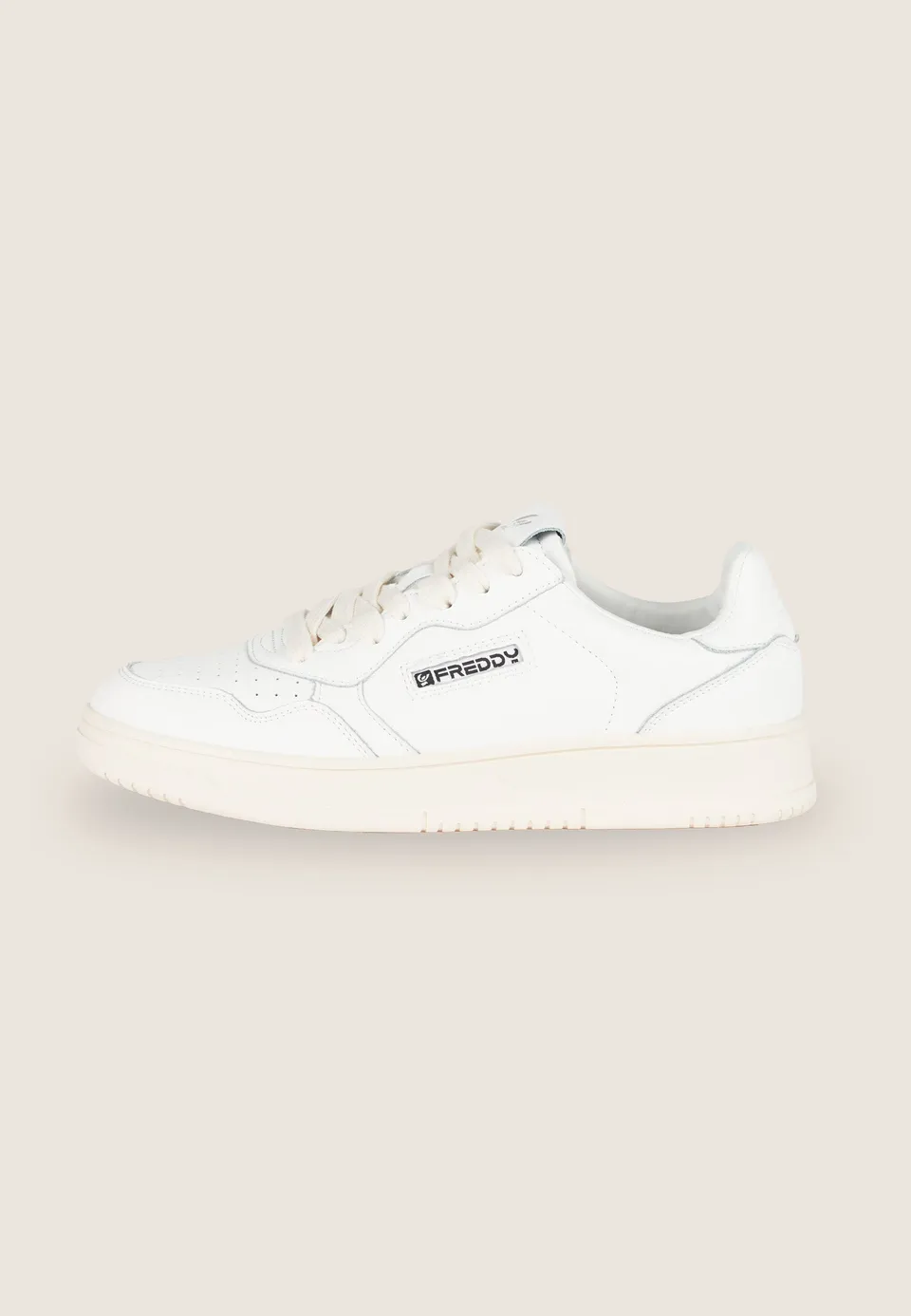 sneakers-donna-freddy-in-pelle-stile-basket-con-suola-gripwalk image 1