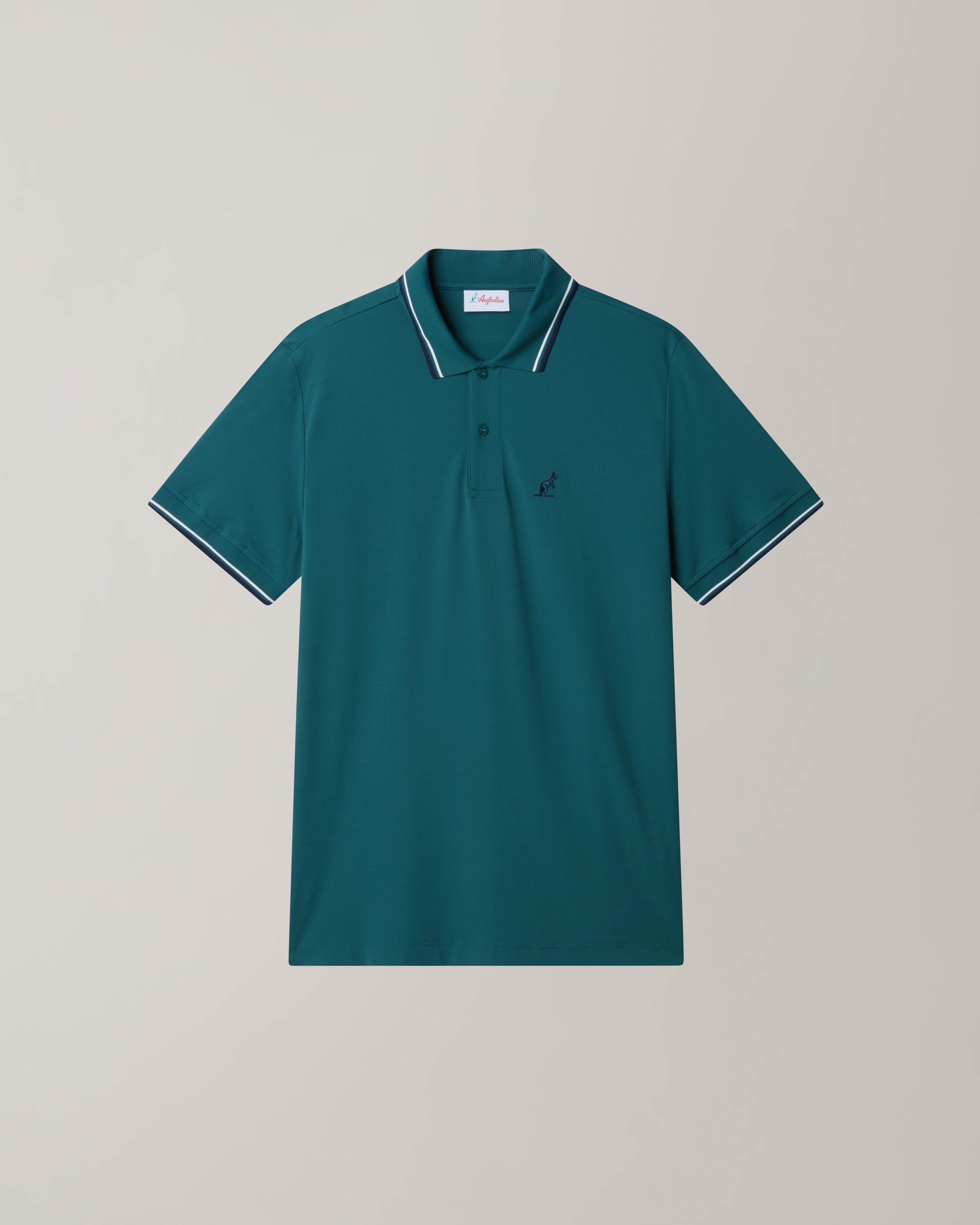 australian-2-stripes-polo-tecnica-in-poliammide-bi-elastica image 5