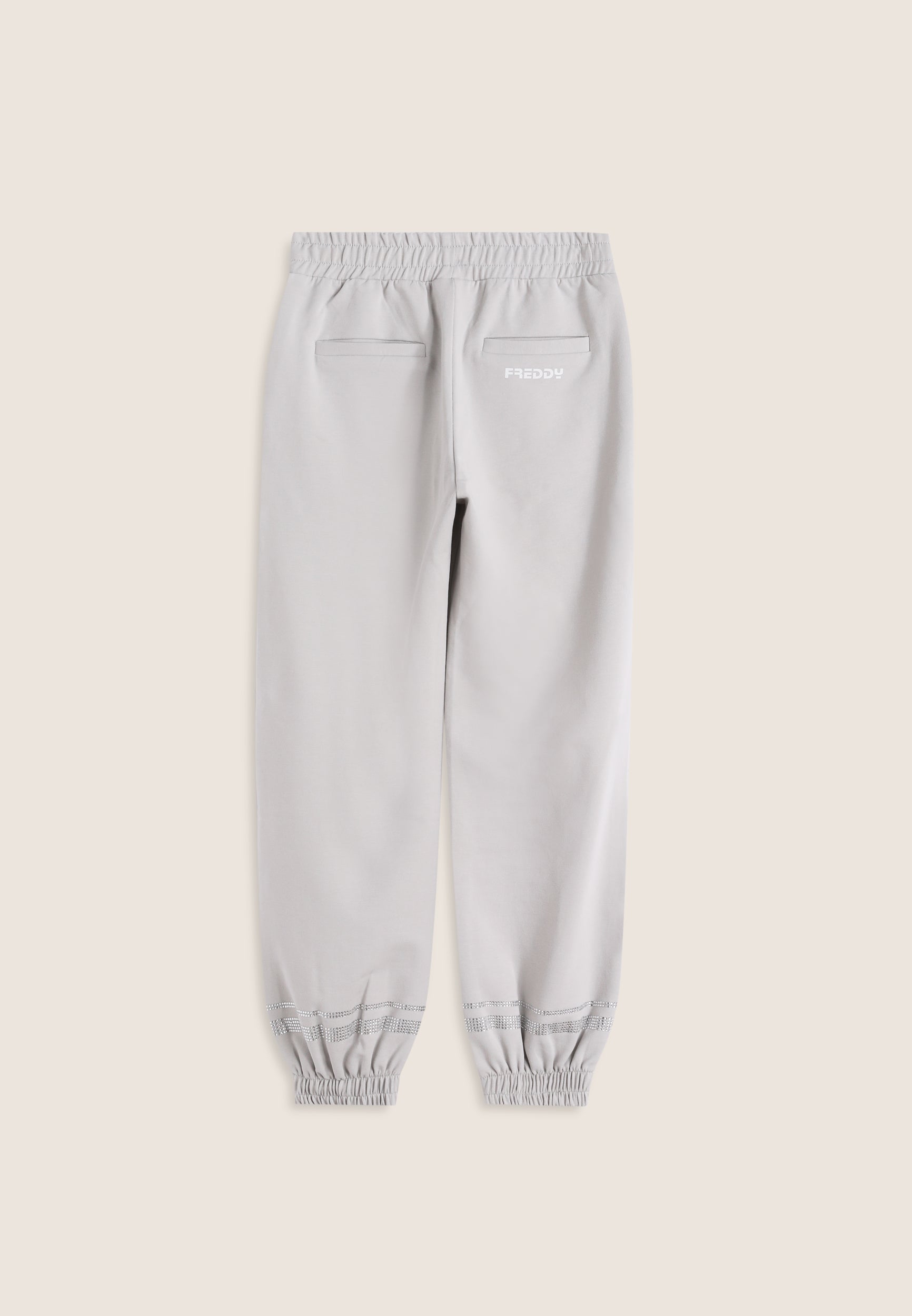 freddy-pantaloni-bambina-comfort-cotone-con-strass image 5
