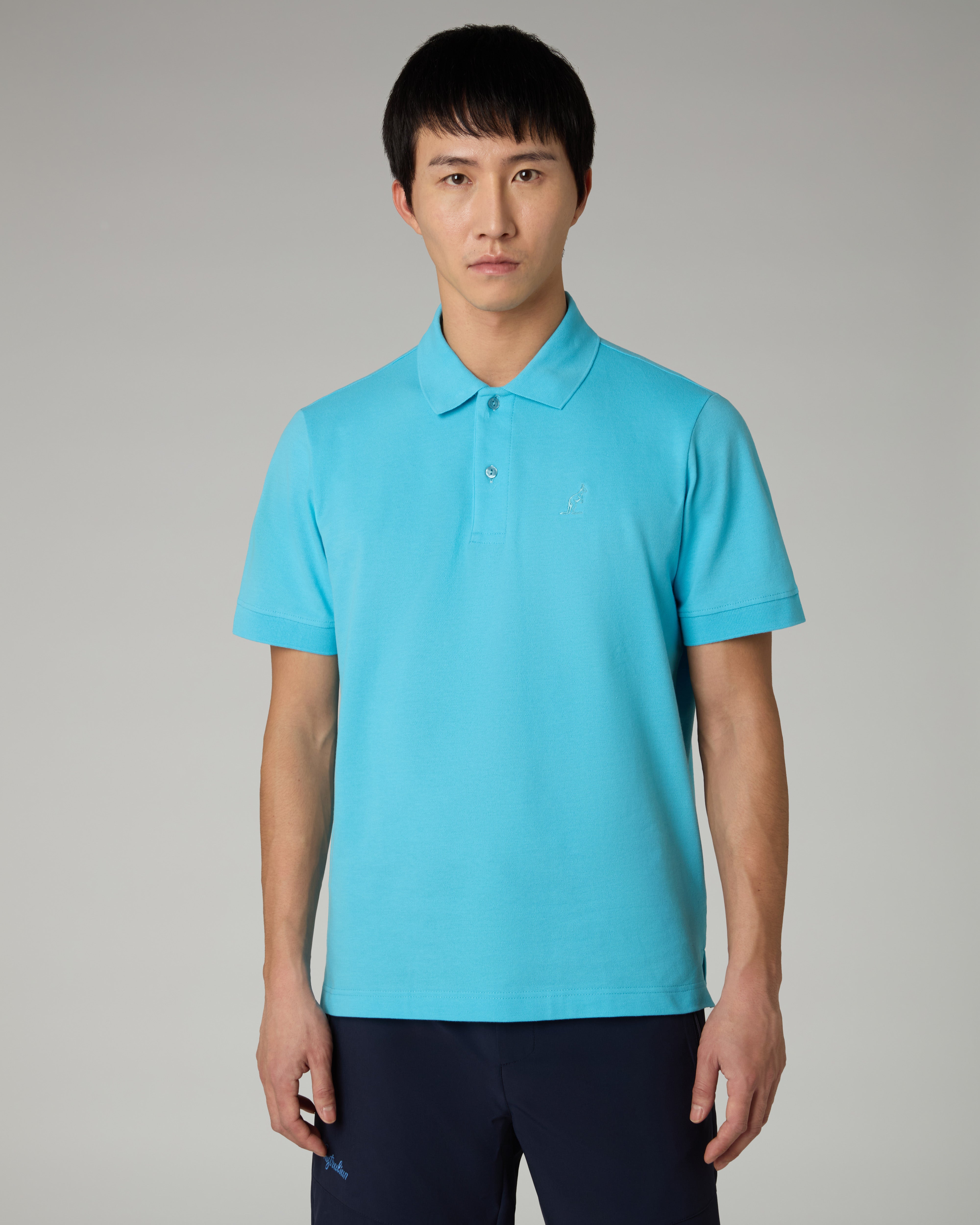 australian-easy-polo-shirt-in-piquet-elasticizzato-made-in-italy image 1