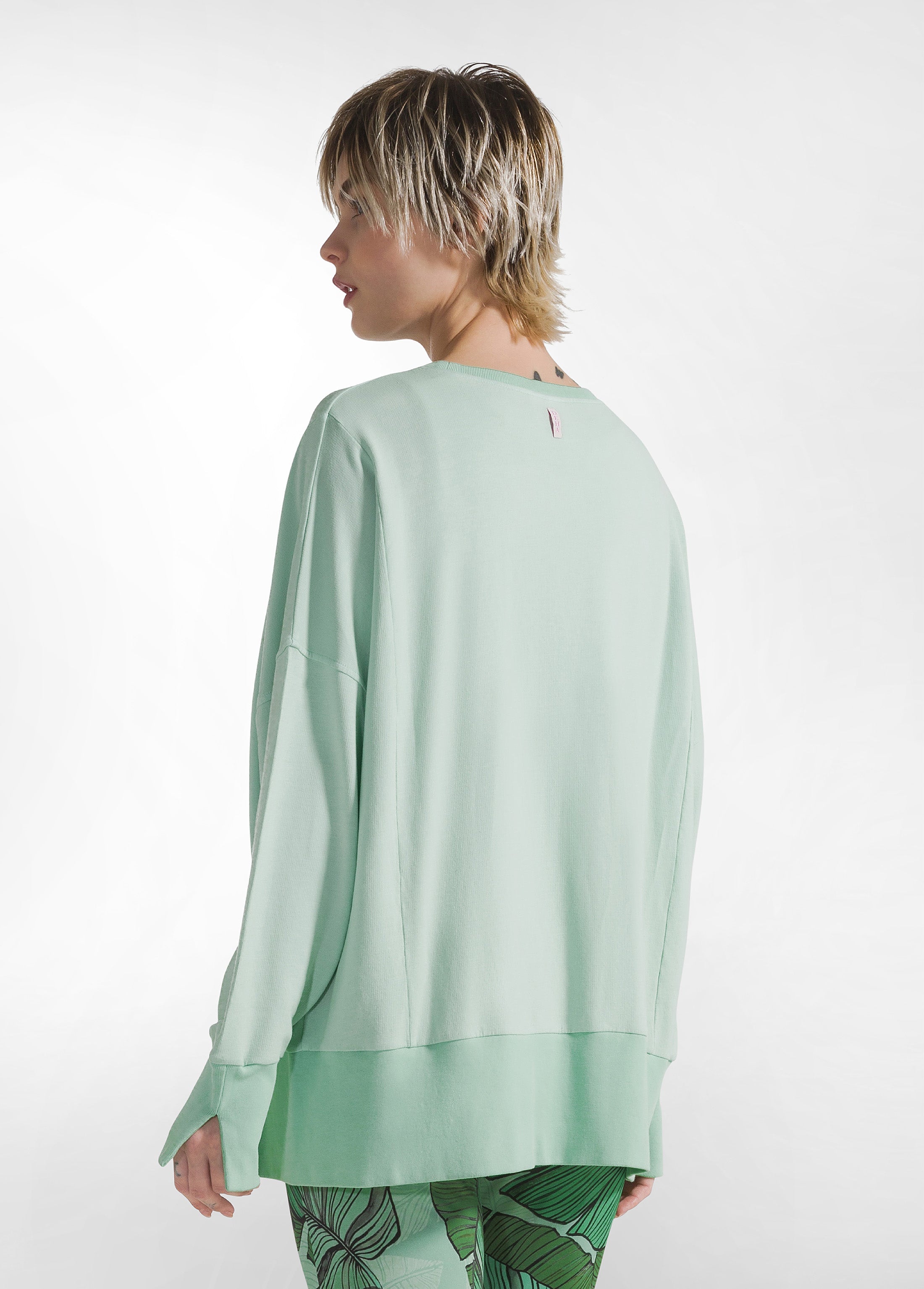 deha-felpa-comfort-oversize-verde image 2
