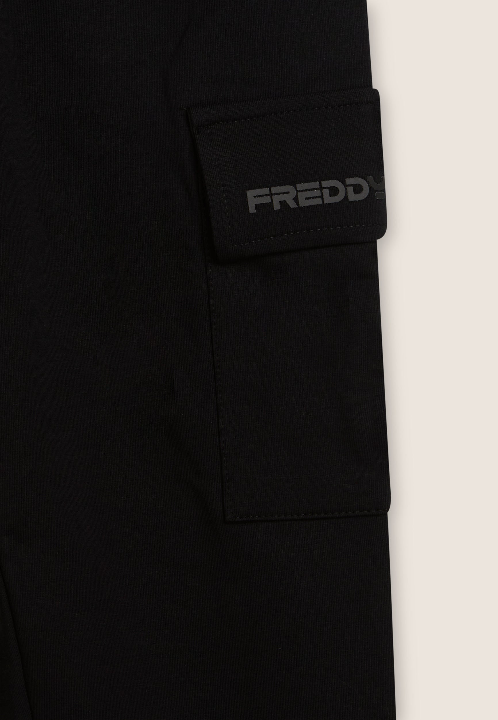 freddy-pantaloni-cargo-bambina-cotone-elasticizzato image 6