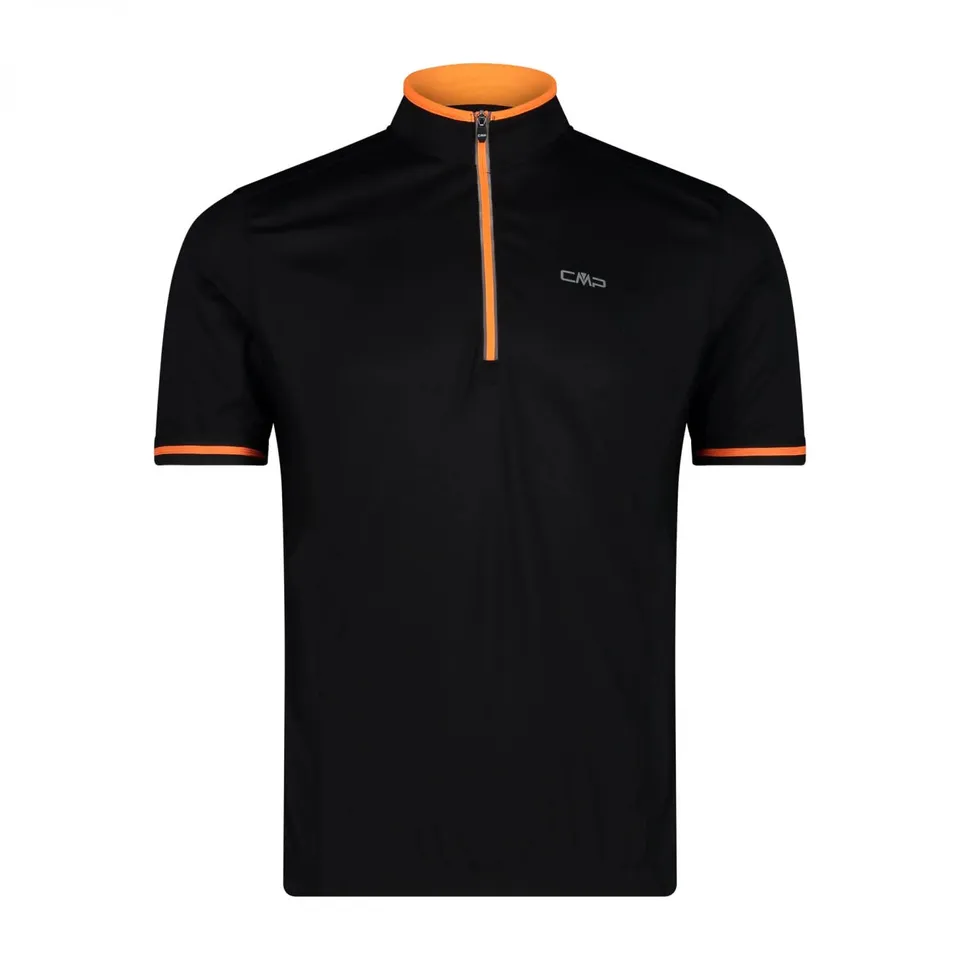 cmp-dry-function-t-shirt-da-bike-uomo-nero-f-orange image 1