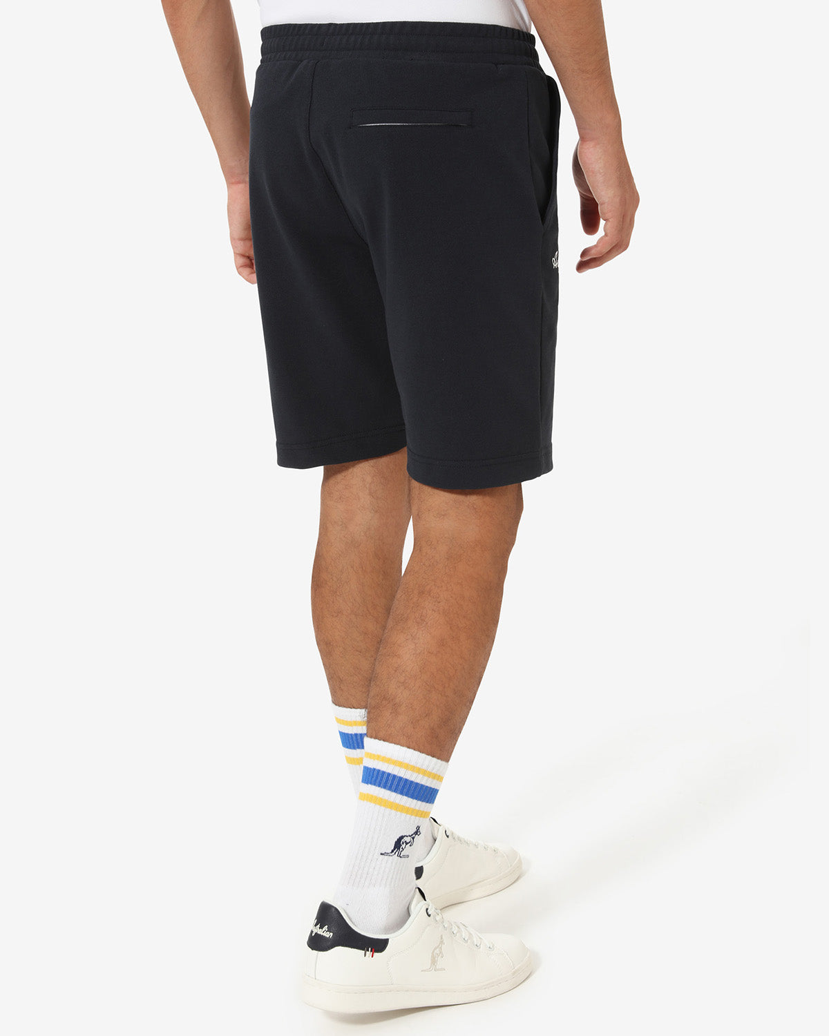 australian-club-short-piquet-blu-navy-sportswear image 3