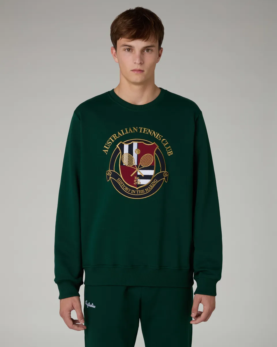 australian-tennis-club-crewneck-felpa-girocollo image 1