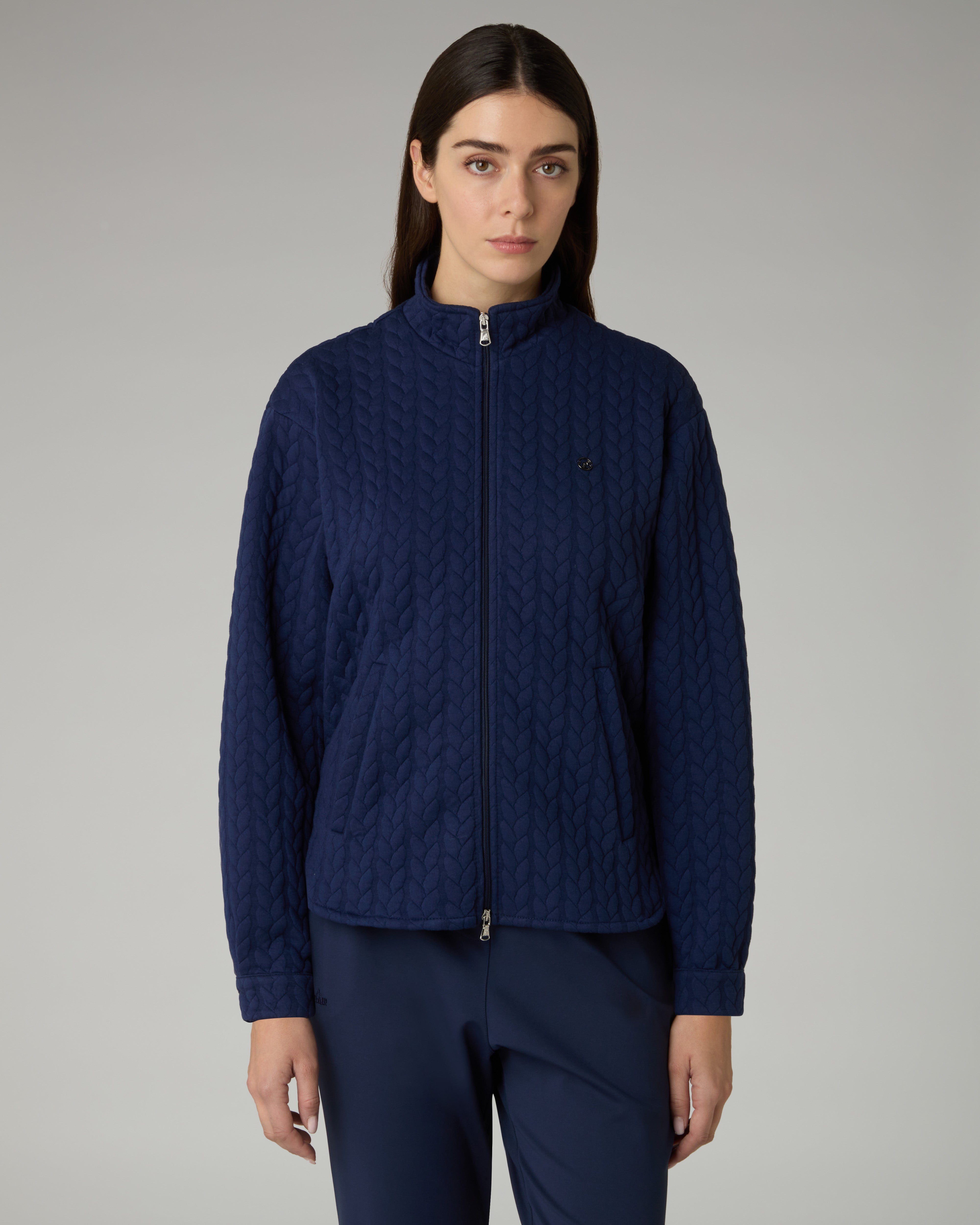 australian-winterly-tracksuit-tuta-uomo-blu-inchiostro-braid-silky-touch image 3