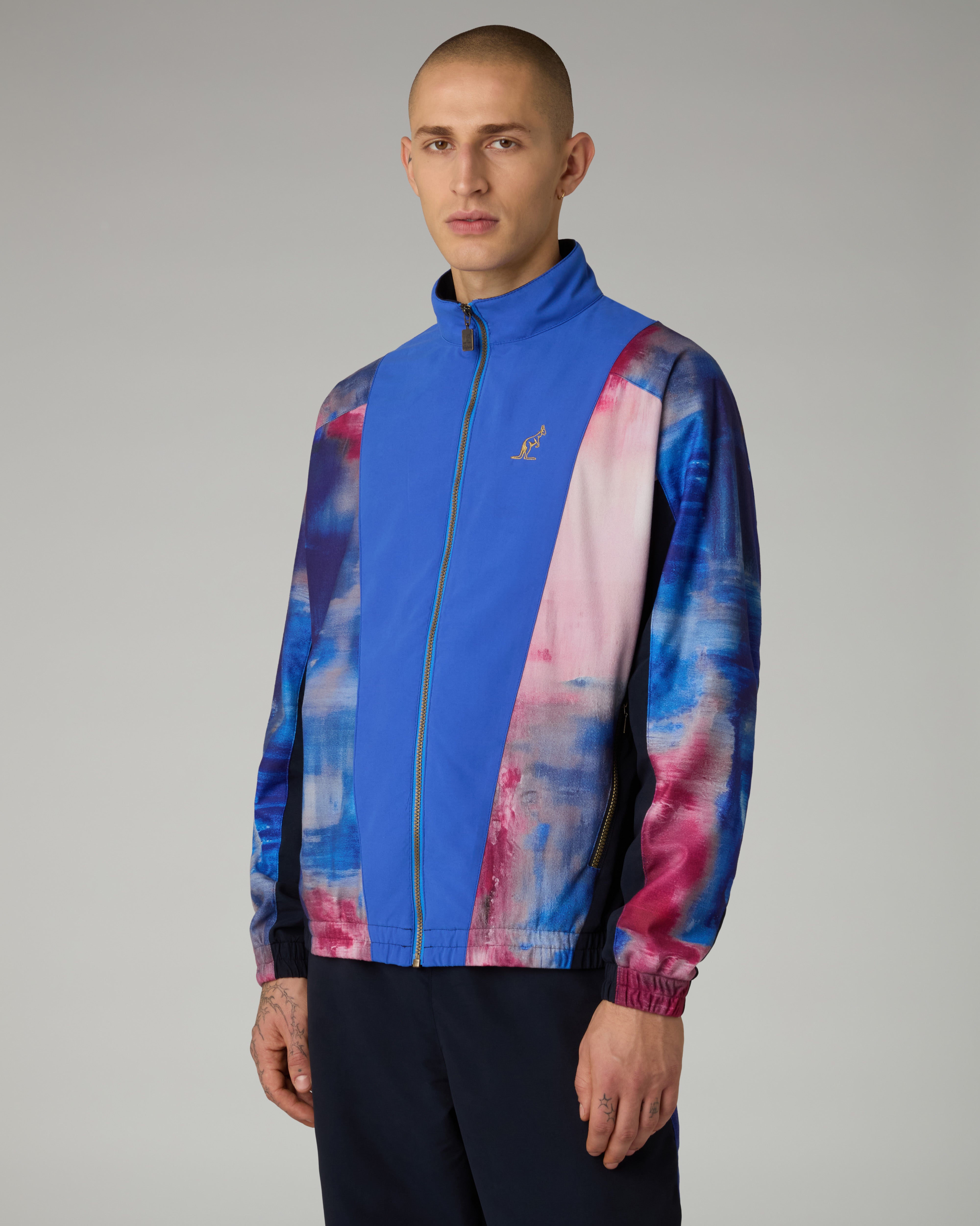 australian-klee-track-jacket-giacca-blu-zaffiro-all-over image 1