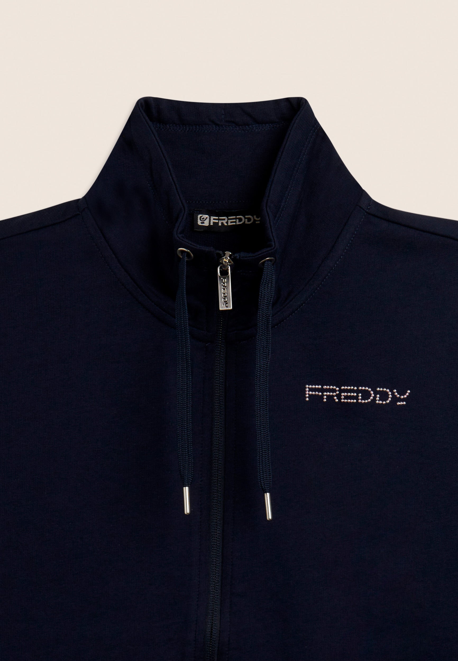 freddy-felpa-comfort-fit-collo-alto-con-zip-e-logo-freddy image 8