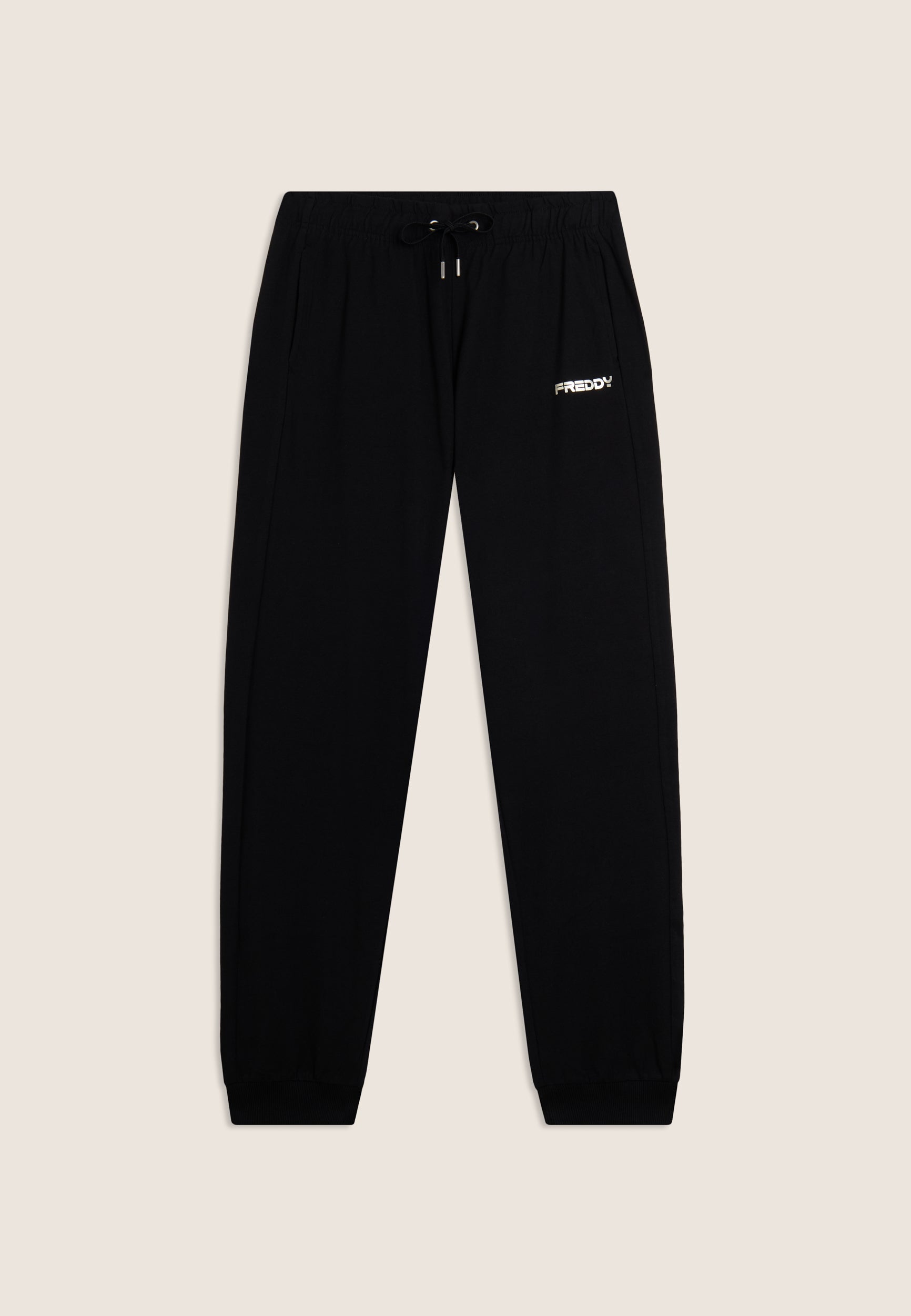 freddy-pantaloni-comfort-fit-polsini-vita-coulisse-heavy-jersey image 1