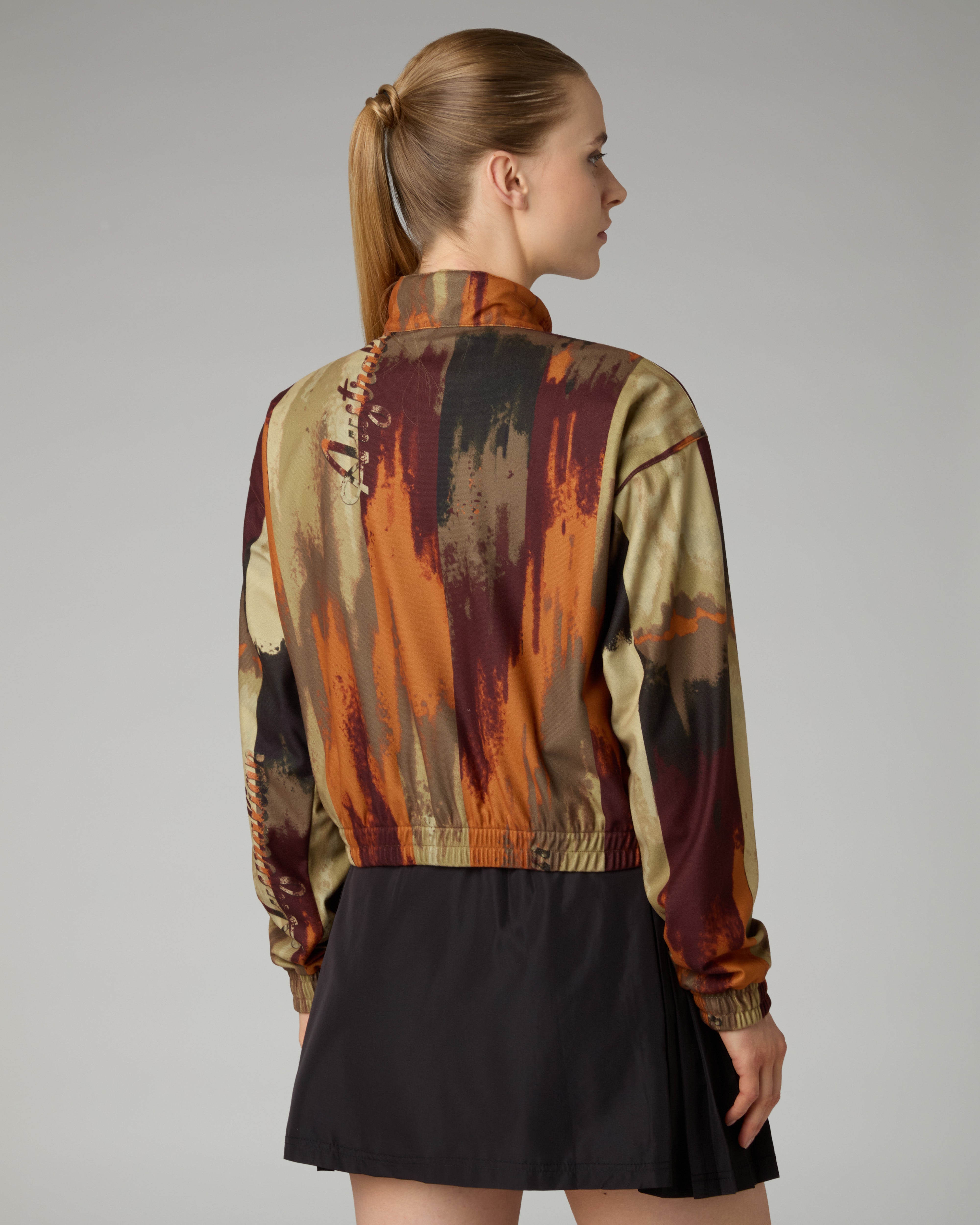 australian-bujad-track-jacket-giacca-arancio-taglio-cropped image 3