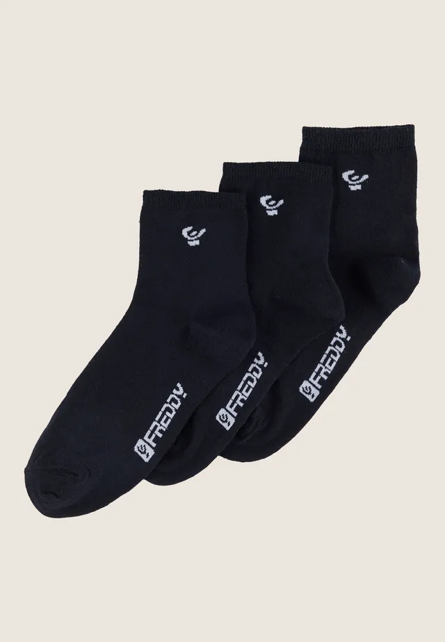 freddy-pack-3-calzini-alla-caviglia-donna-in-misto-cotone image 1