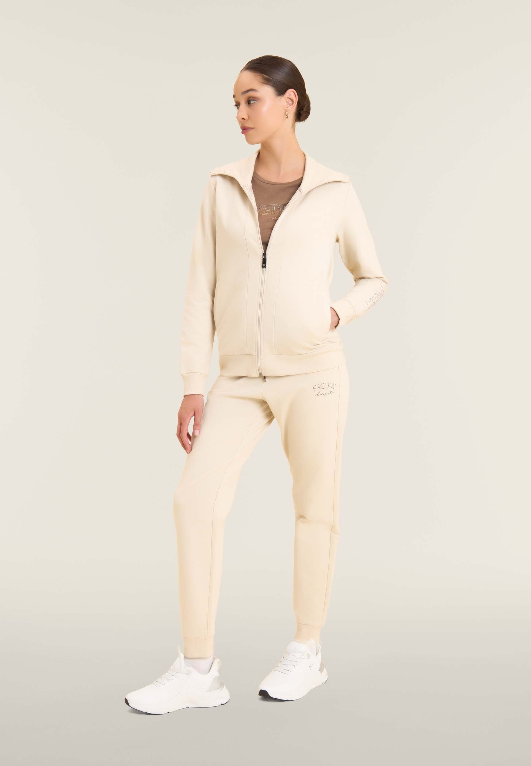freddy-pantaloni-sportivi-con-fondo-a-polsino-e-coulisse image 5