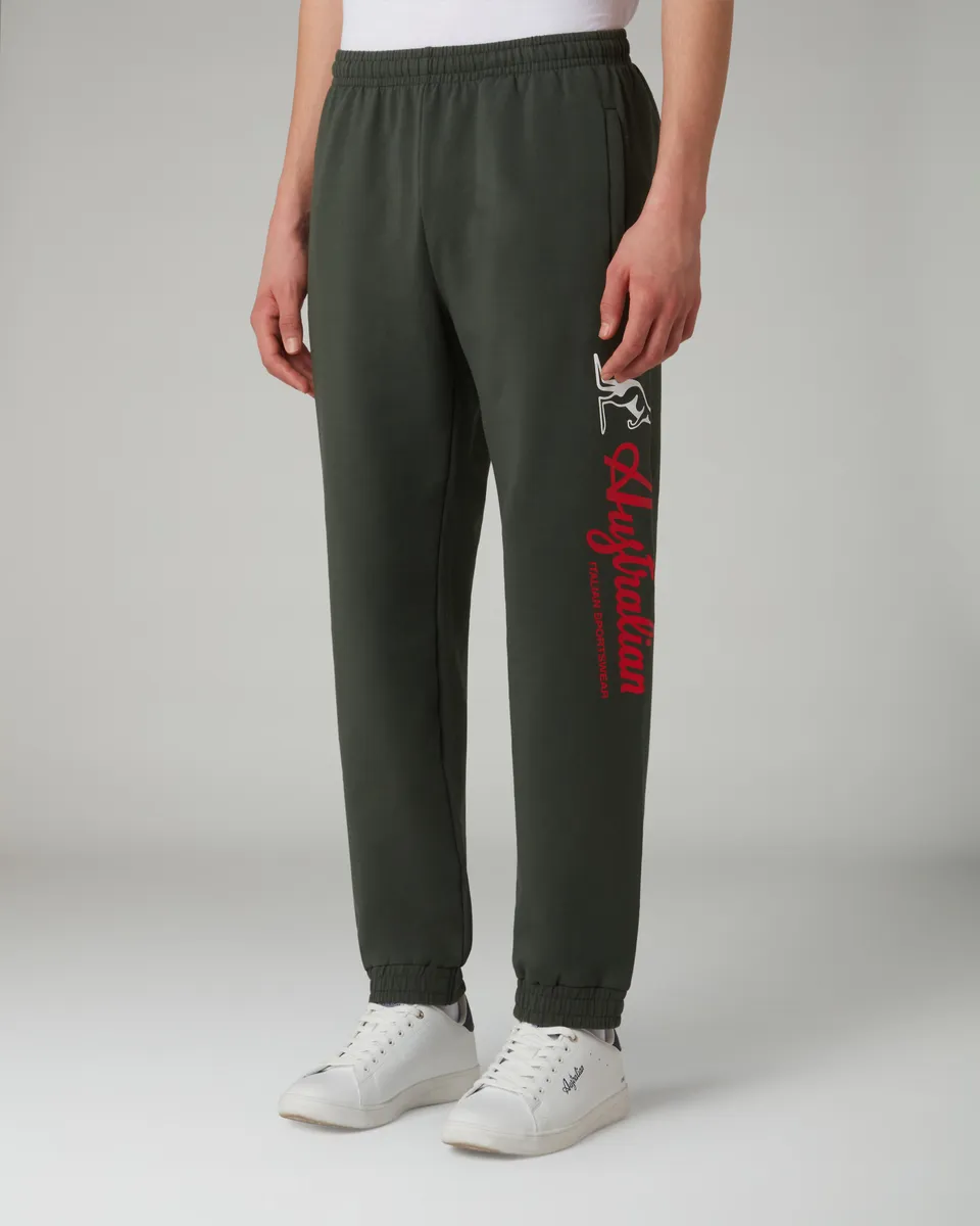 australian-big-logo-track-pant-pantalone-tuta-in-felpa image 1