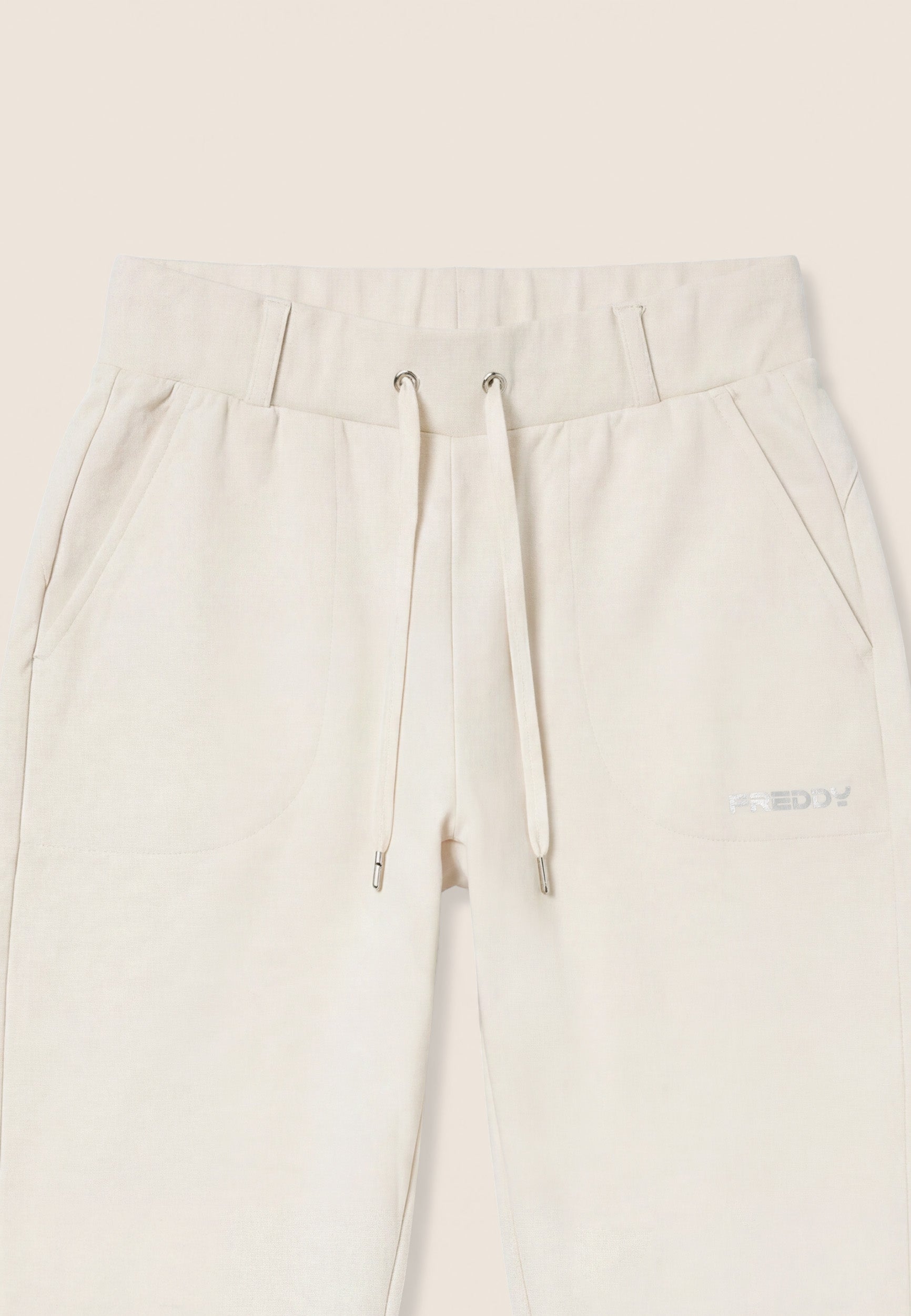freddy-jogger-donna-con-tasche-applicate-e-fondo-a-polsino image 6