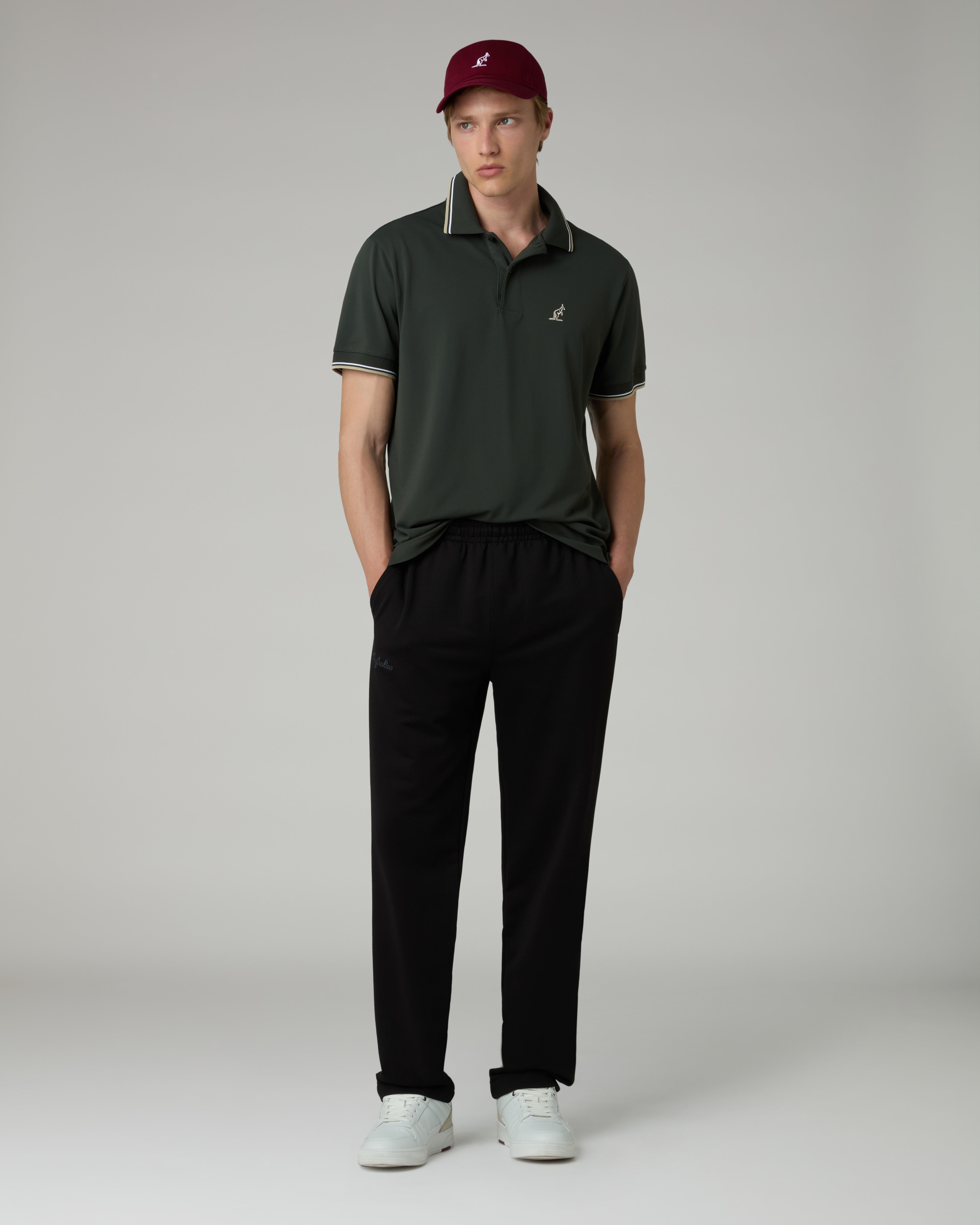australian-2-stripes-polo-shirt-league-polo-piquet-tecnico image 2