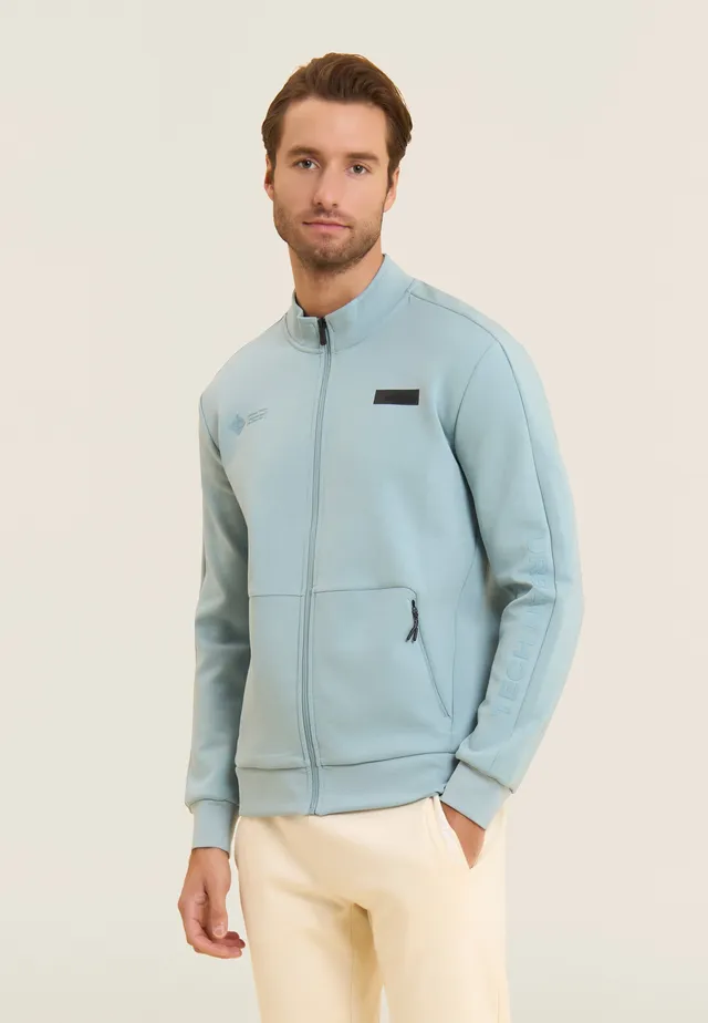 freddy-felpa-zip-slim-urban-tech-interlock-con-tasche-zip image 1