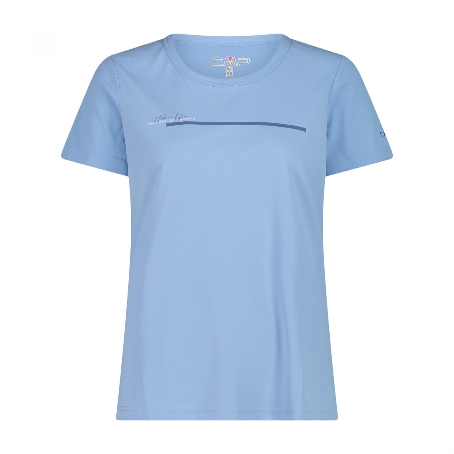 cmp-39t5676p-t-shirt-girocollo-dry-function-logo-donna image 4
