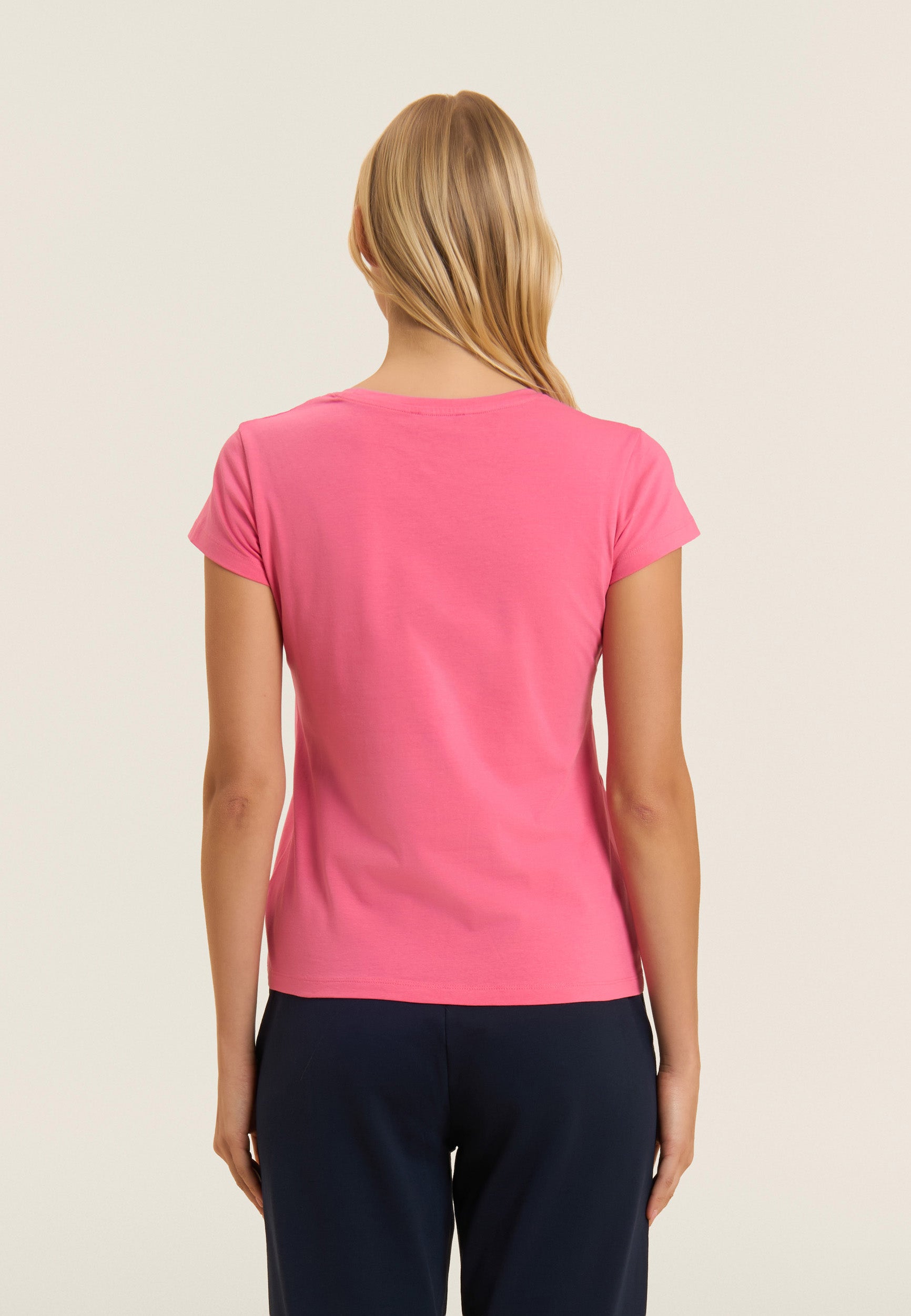 freddy-t-shirt-donna-manica-corta-logo-perline-con-inserti-elastici image 3