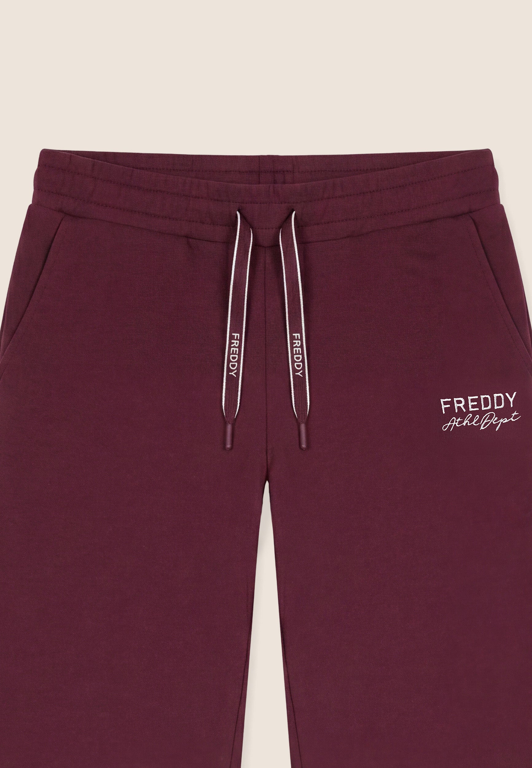freddy-pantaloni-sportivi-donna-wide-leg-in-felpa-palazzo-full-length image 3