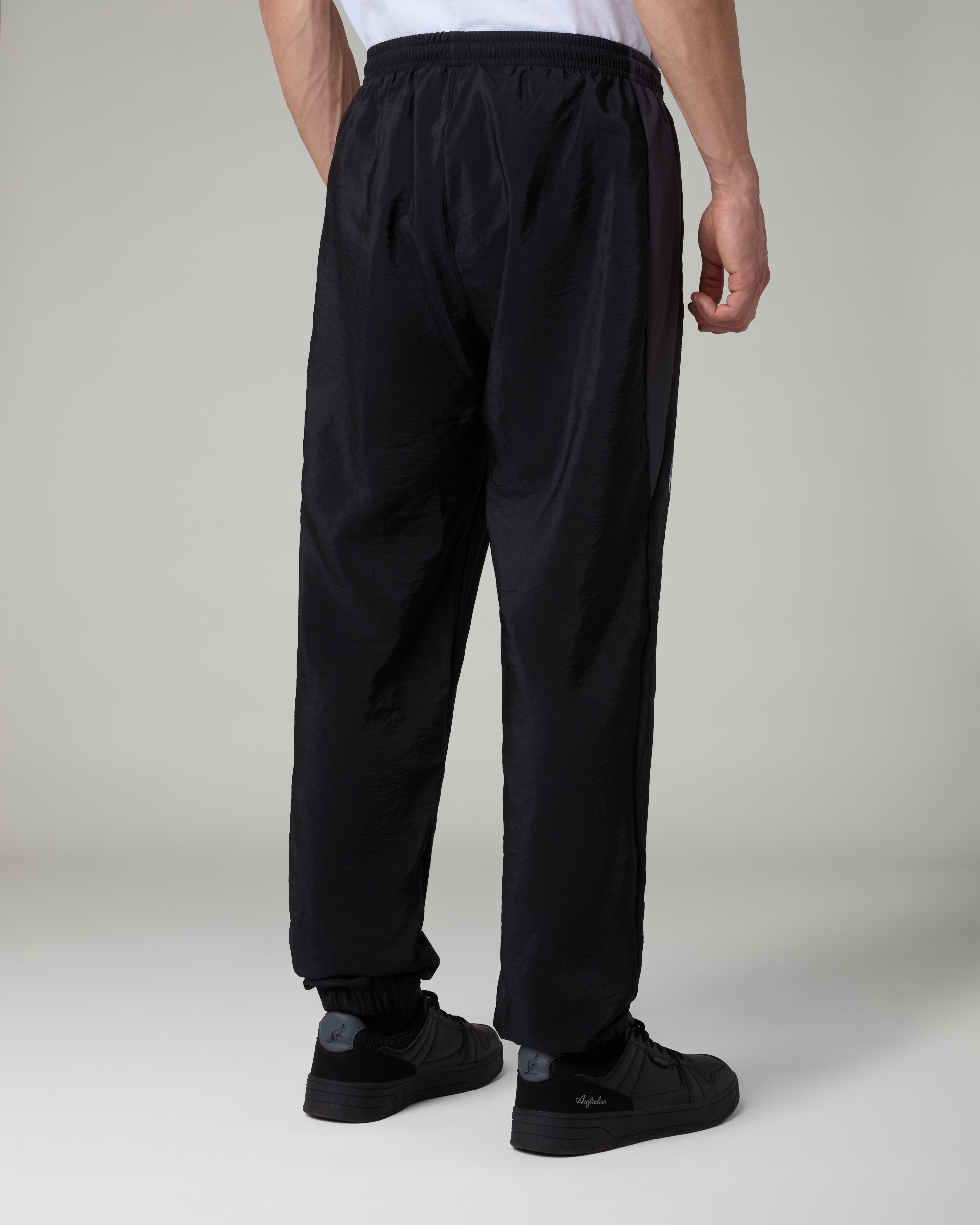 australian-poison-track-pant-uomo-nero-pantalone-tuta-foderato image 3